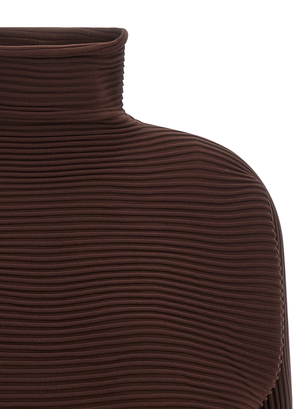 Pleats Please Issey Miyake 'Zig Zag Knit' Blouse