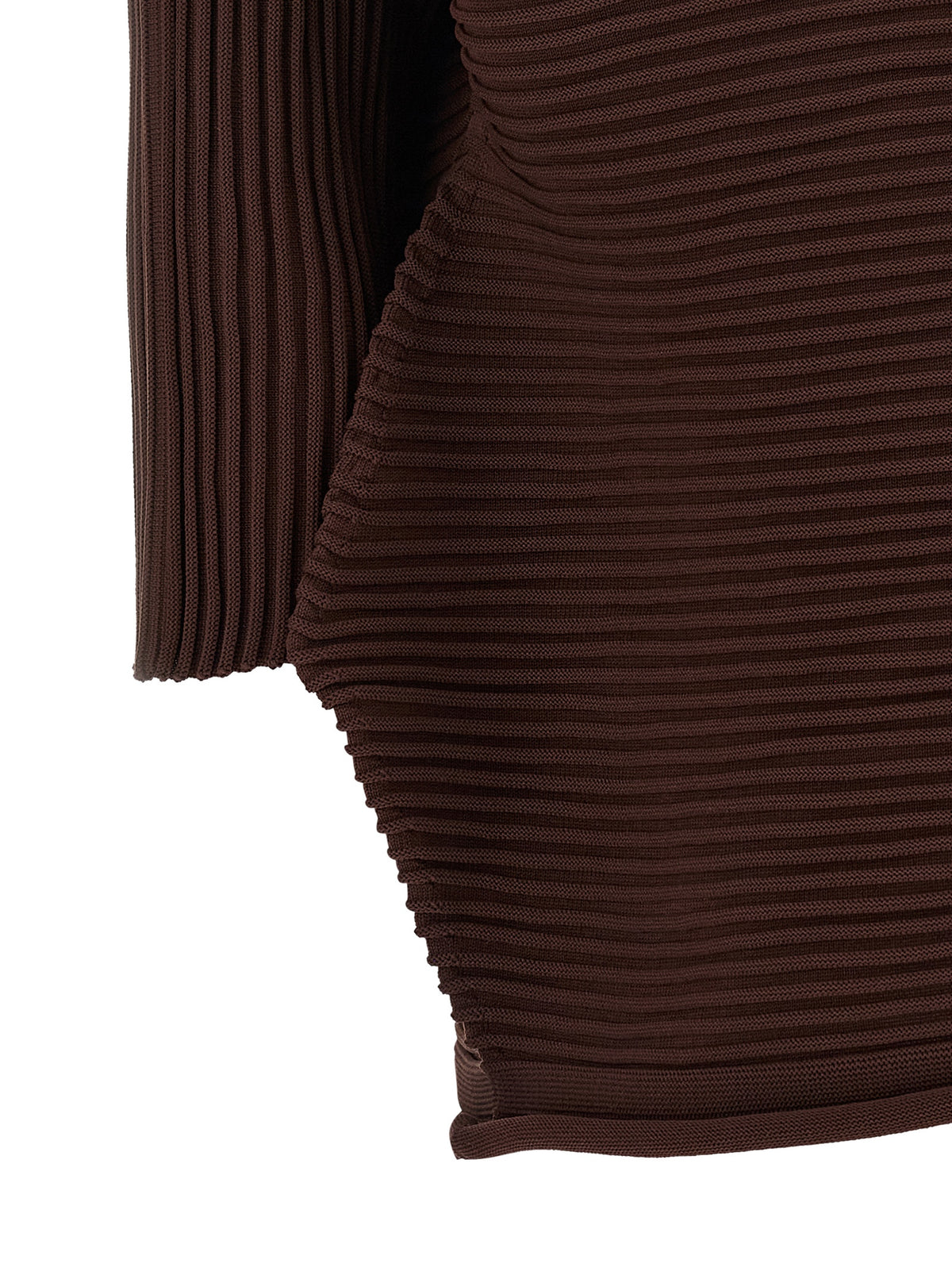 Pleats Please Issey Miyake 'Zig Zag Knit' Blouse