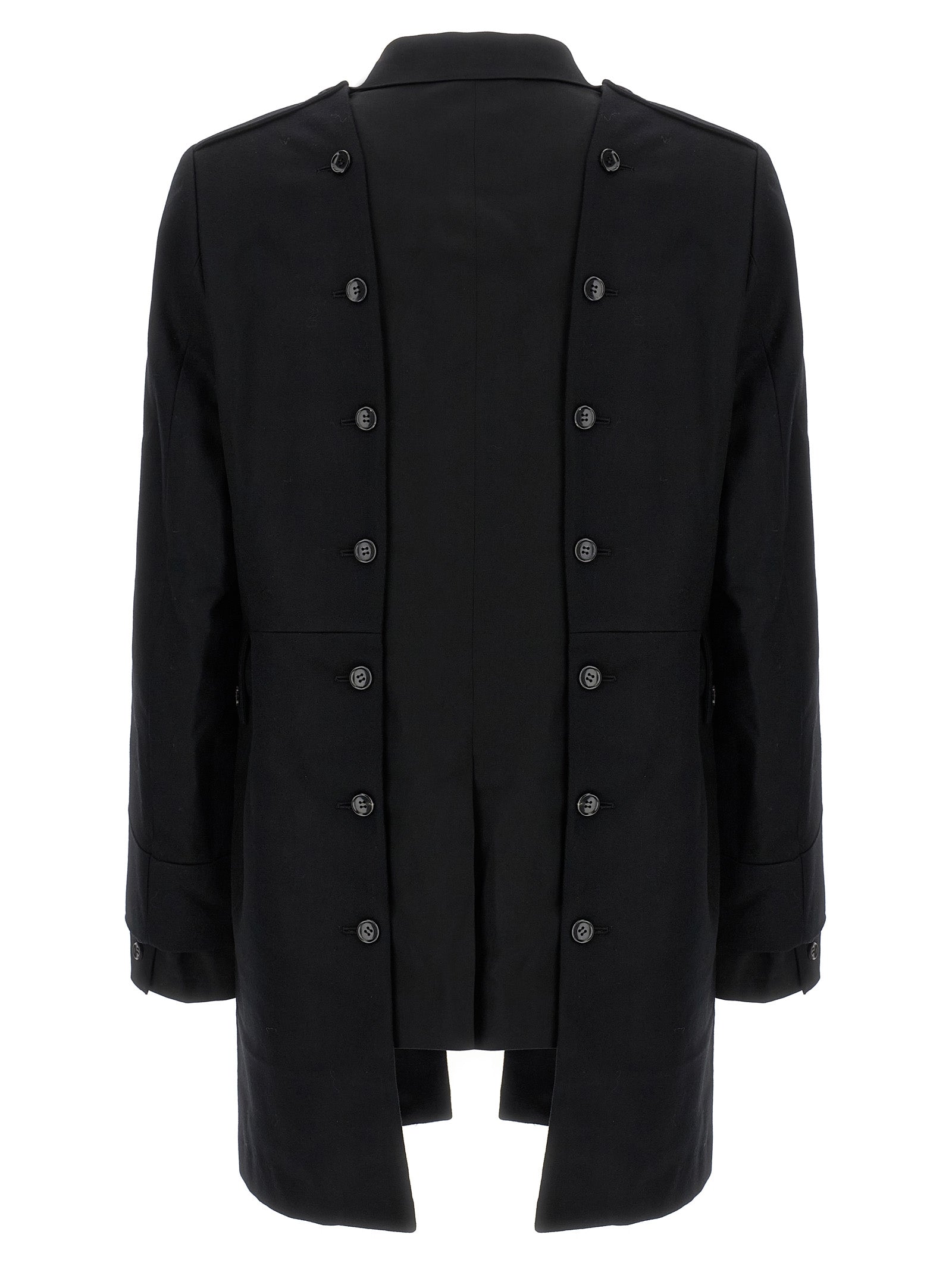 Comme Des Garçons Homme Plus Double Layer Blazer Coat