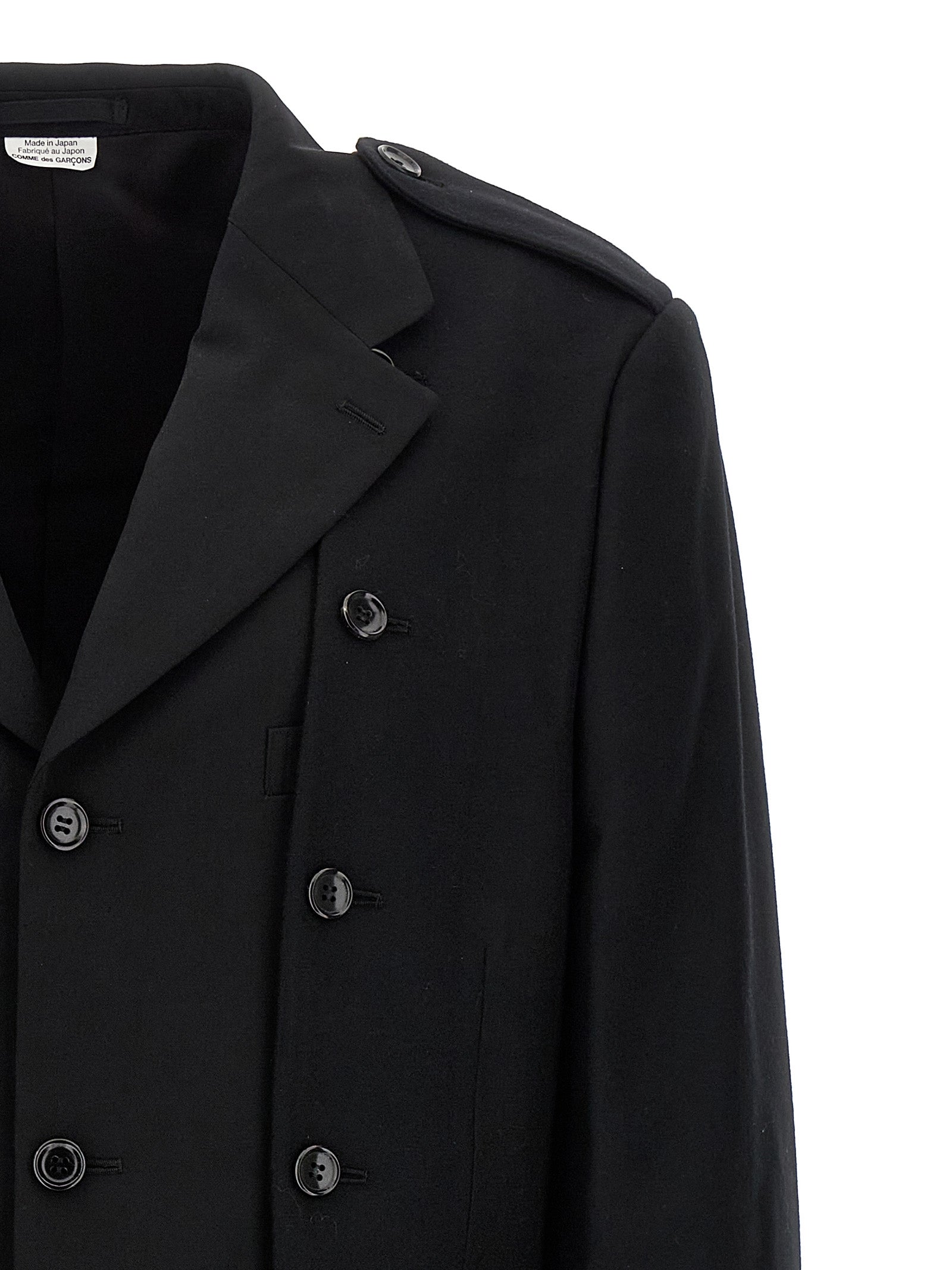 Comme Des Garçons Homme Plus Double Layer Blazer Coat