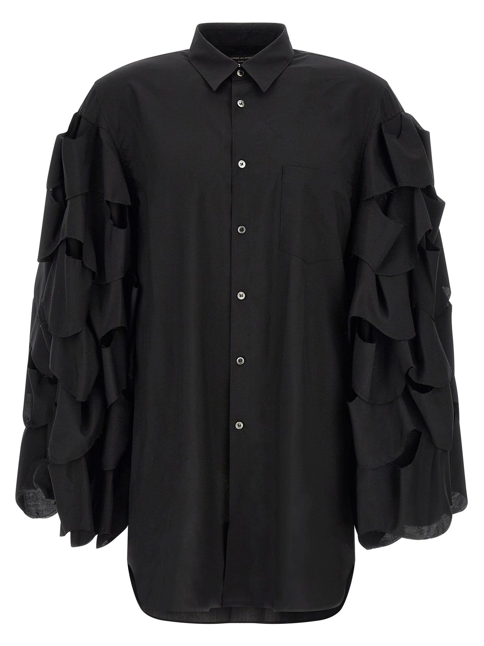Comme Des Garçons Homme Plus Draped Sleeve Shirt