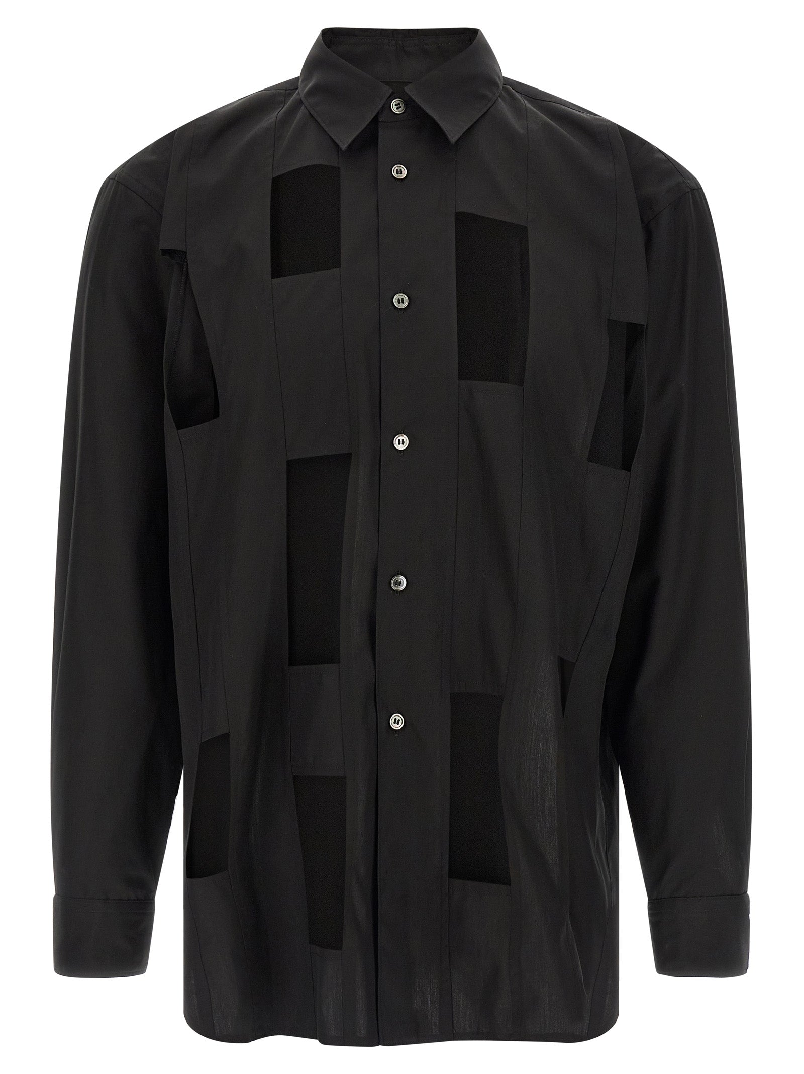Comme Des Garçons Homme Plus Geometric Cut-Out Shirt