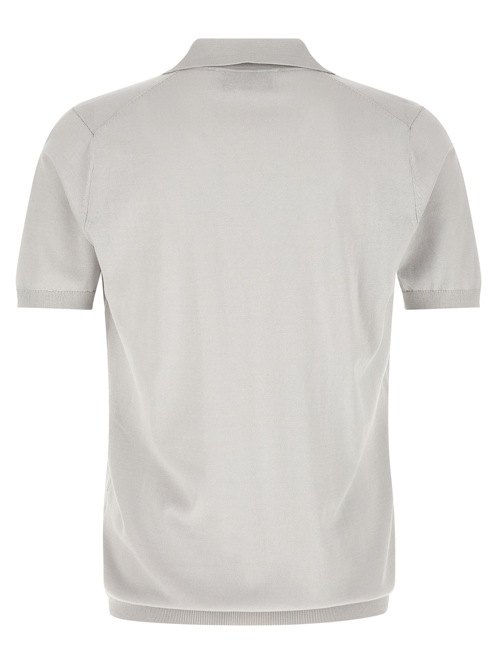 Riviera Project Open Collar Polo Shirt