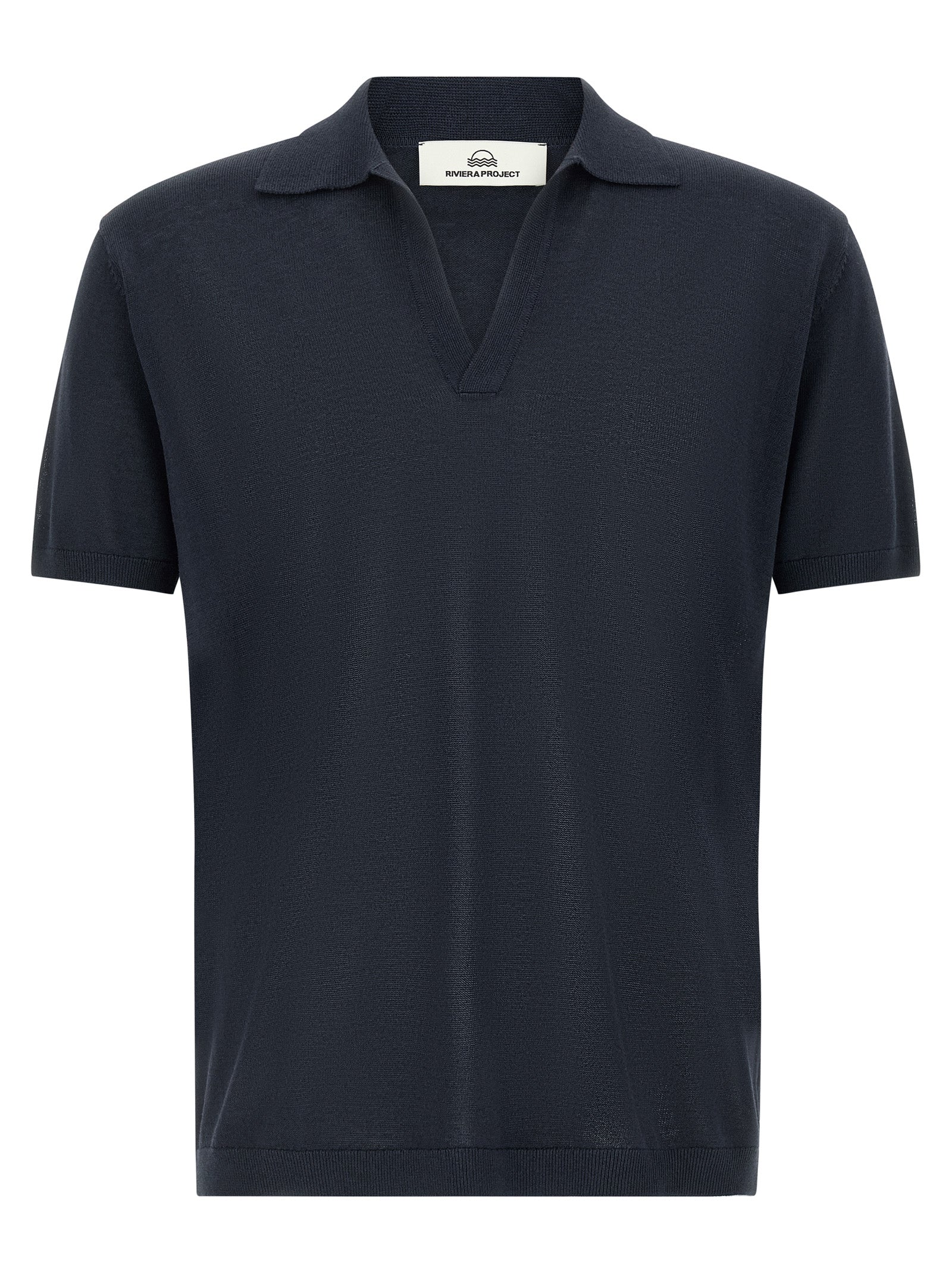 Riviera Project Open Collar Polo Shirt