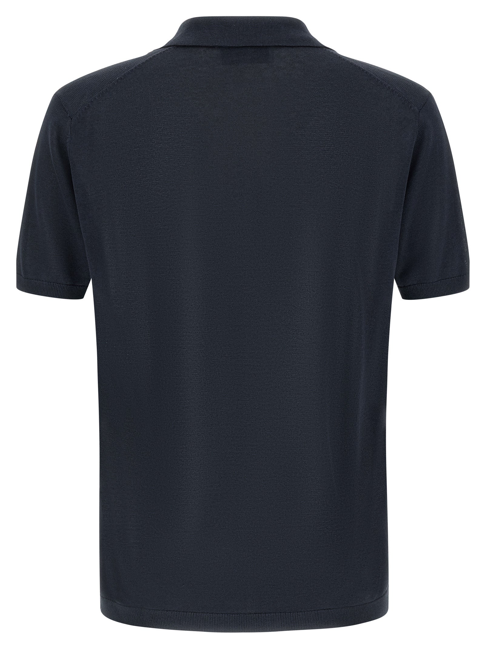 Riviera Project Open Collar Polo Shirt