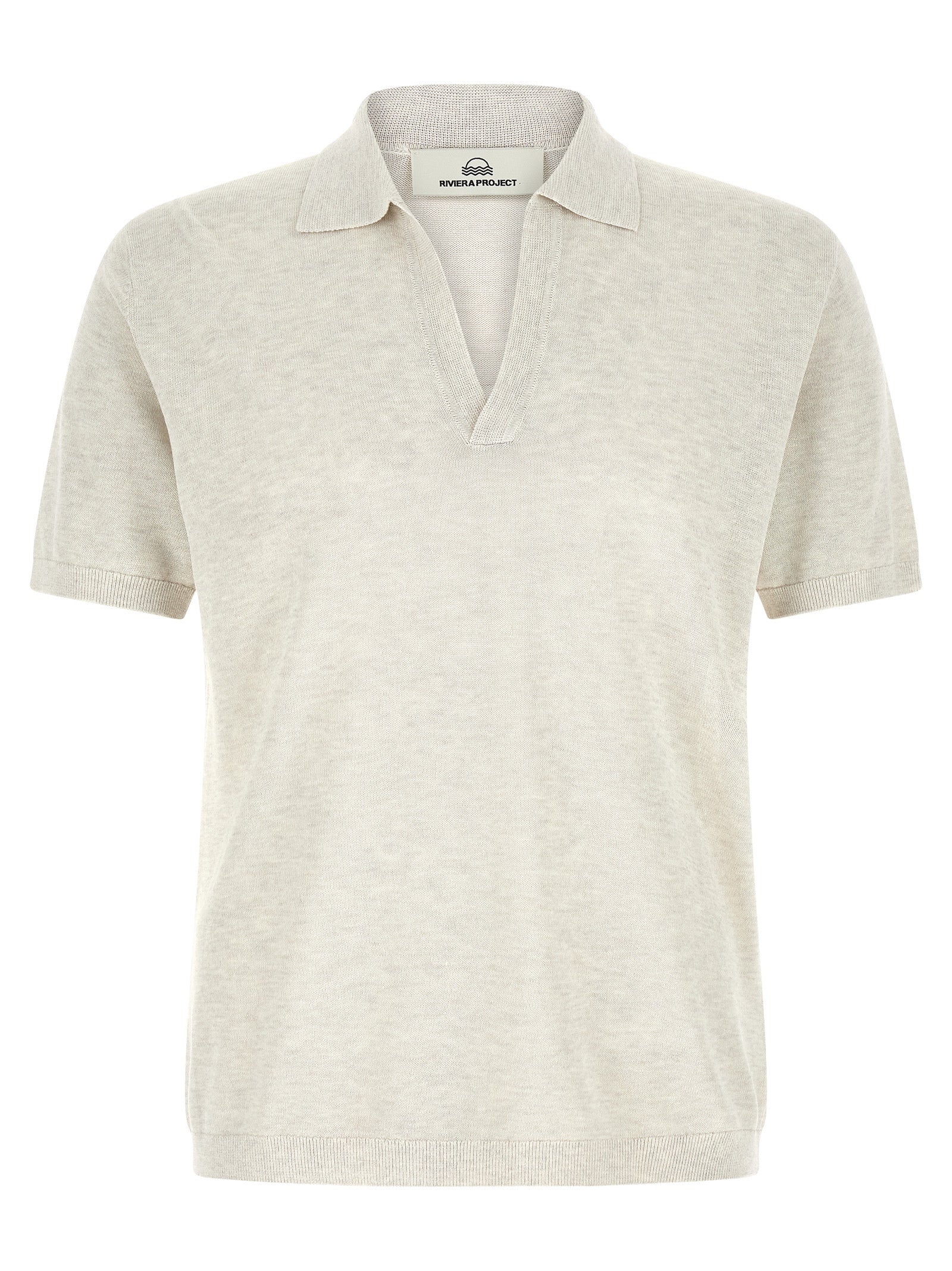 Riviera Project Open Collar Polo Shirt