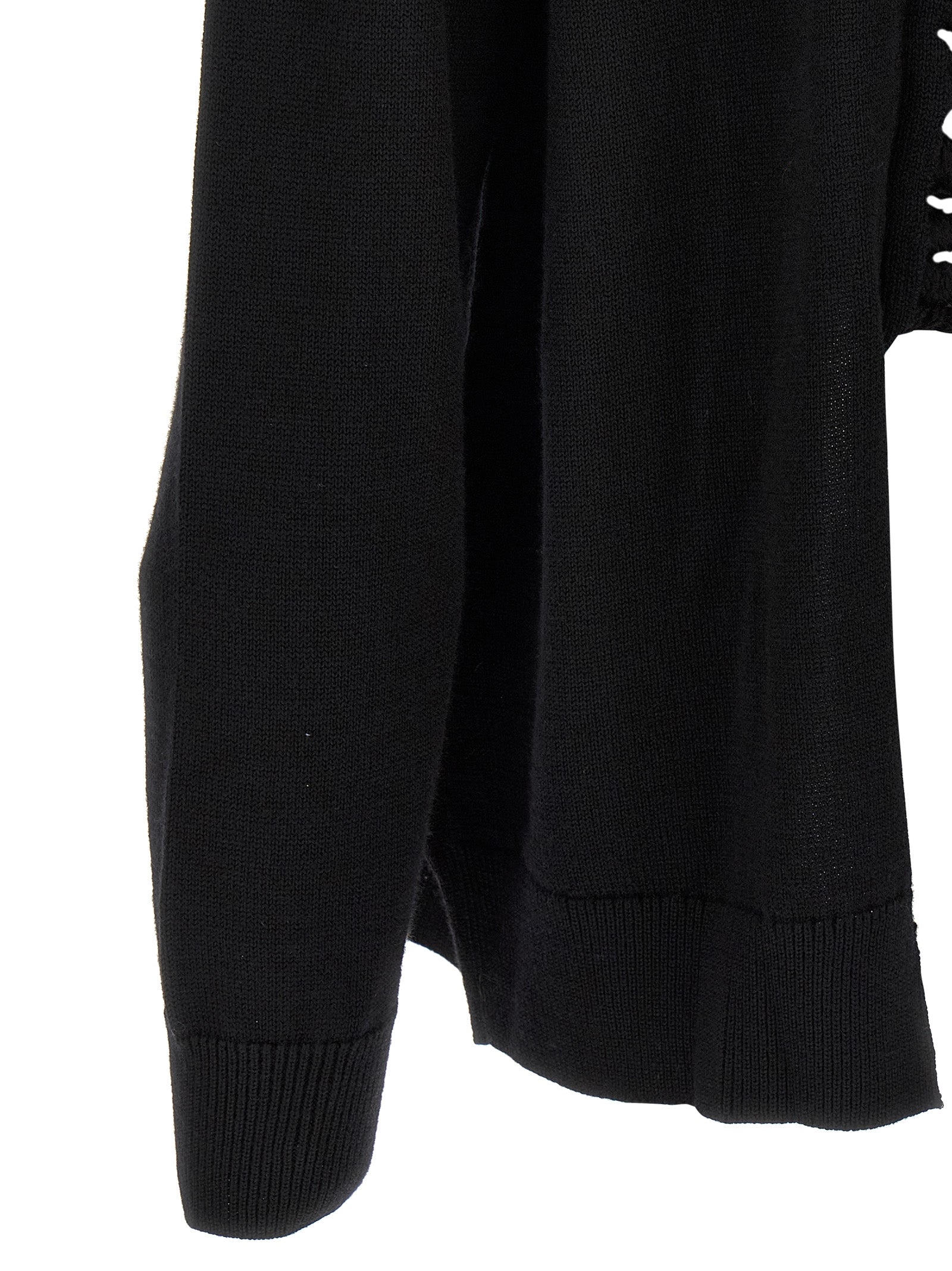 Comme Des Garçons Homme Plus Woven Insert Cardigan