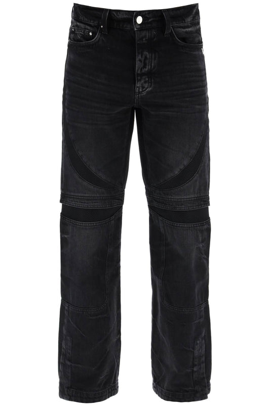 Amiri Mx-3 Jeans With Mesh Inserts Blue