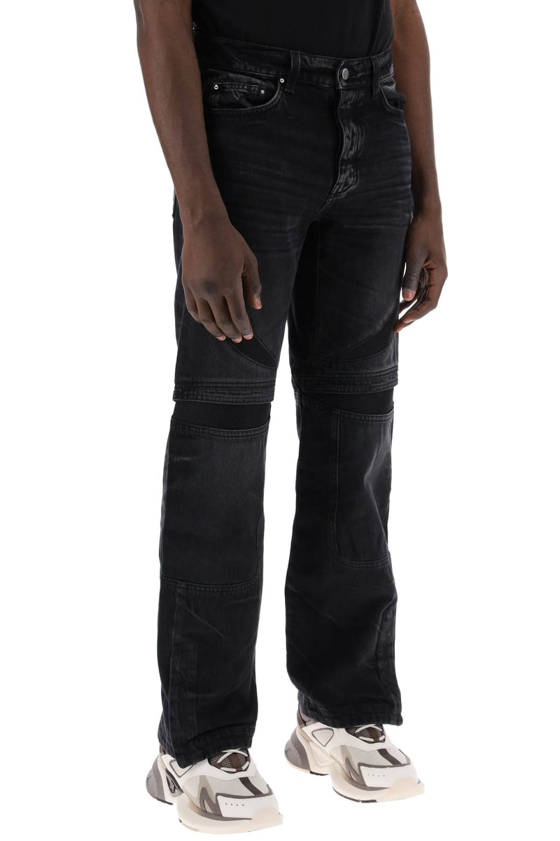 Amiri Mx-3 Jeans With Mesh Inserts Blue