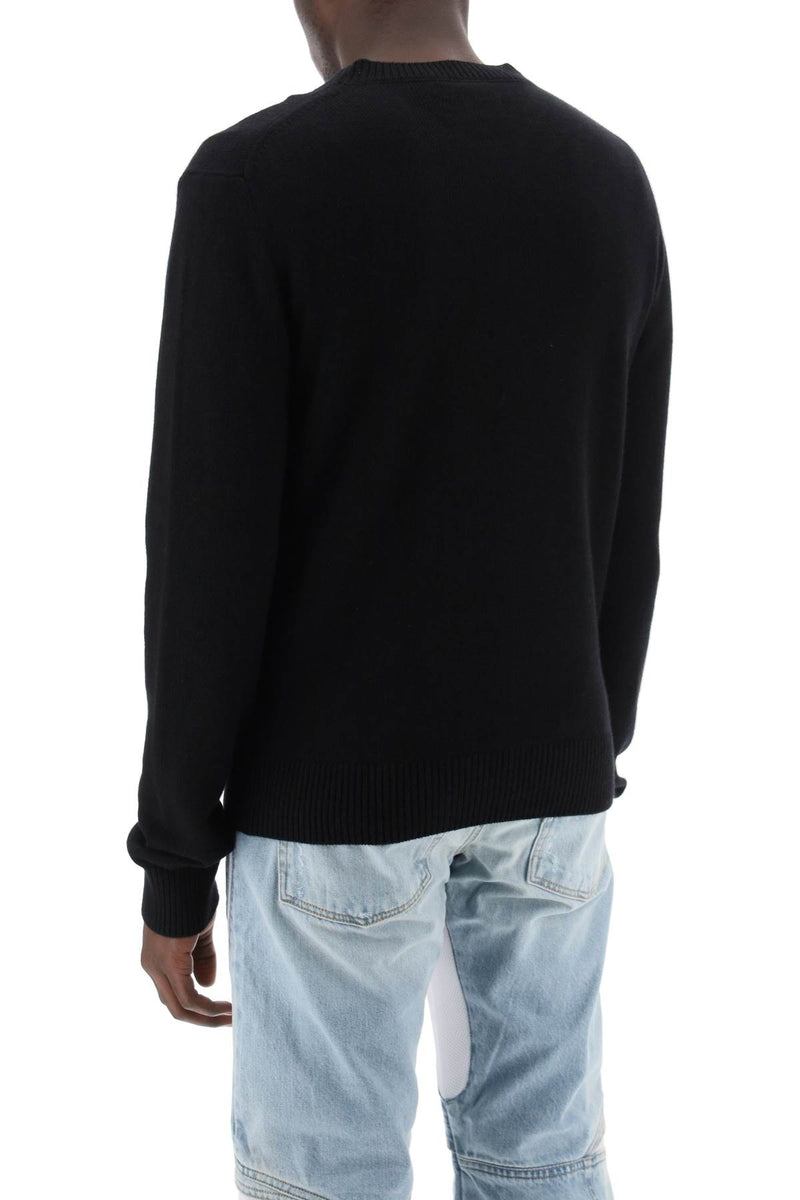 Amiri Stack Cashmere Sweater Black