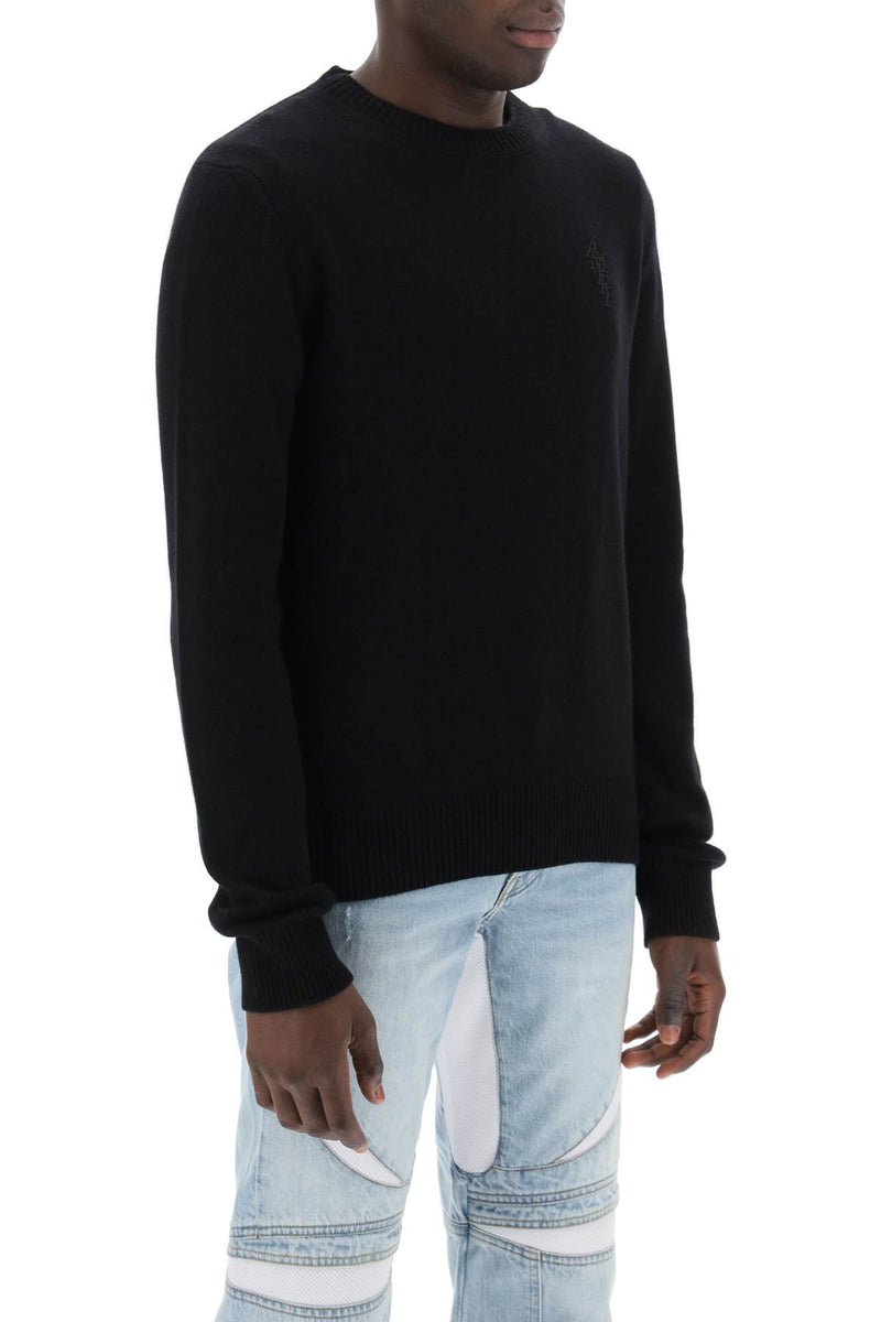 Amiri Stack Cashmere Sweater Black