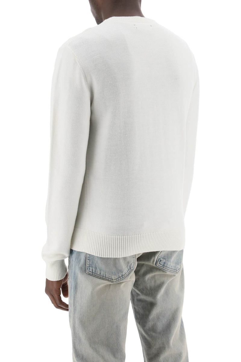 Amiri Arts District Wool Sweater White