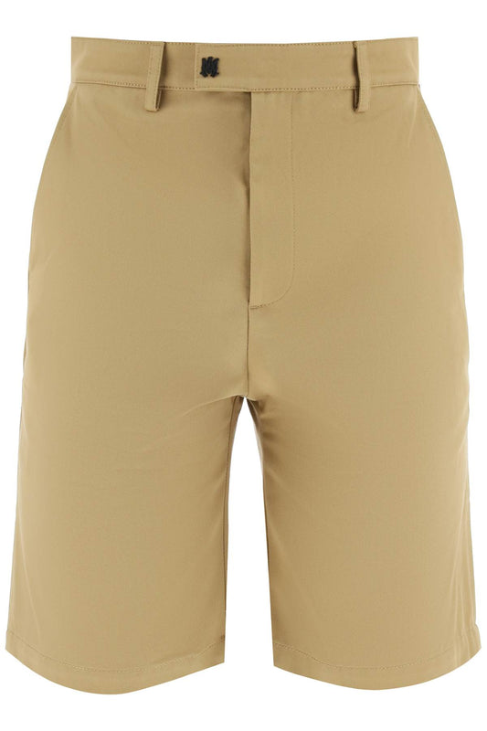 Amiri Arts District Flared Shorts Beige