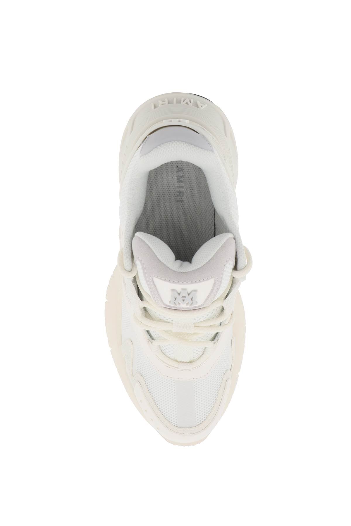 Amiri Mesh And Leather Ma Sneakers In 9