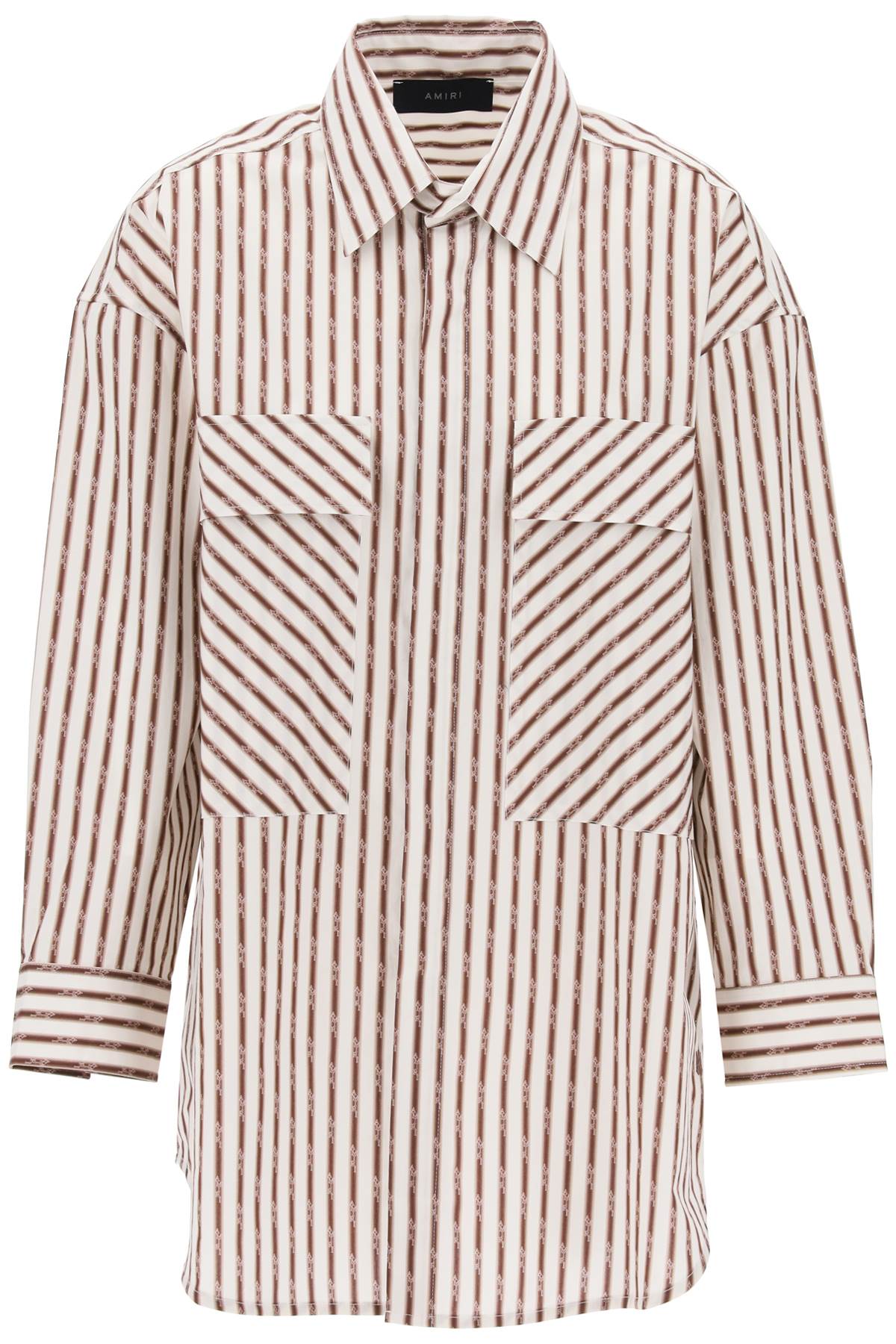 Amiri Striped Maxi Shirt