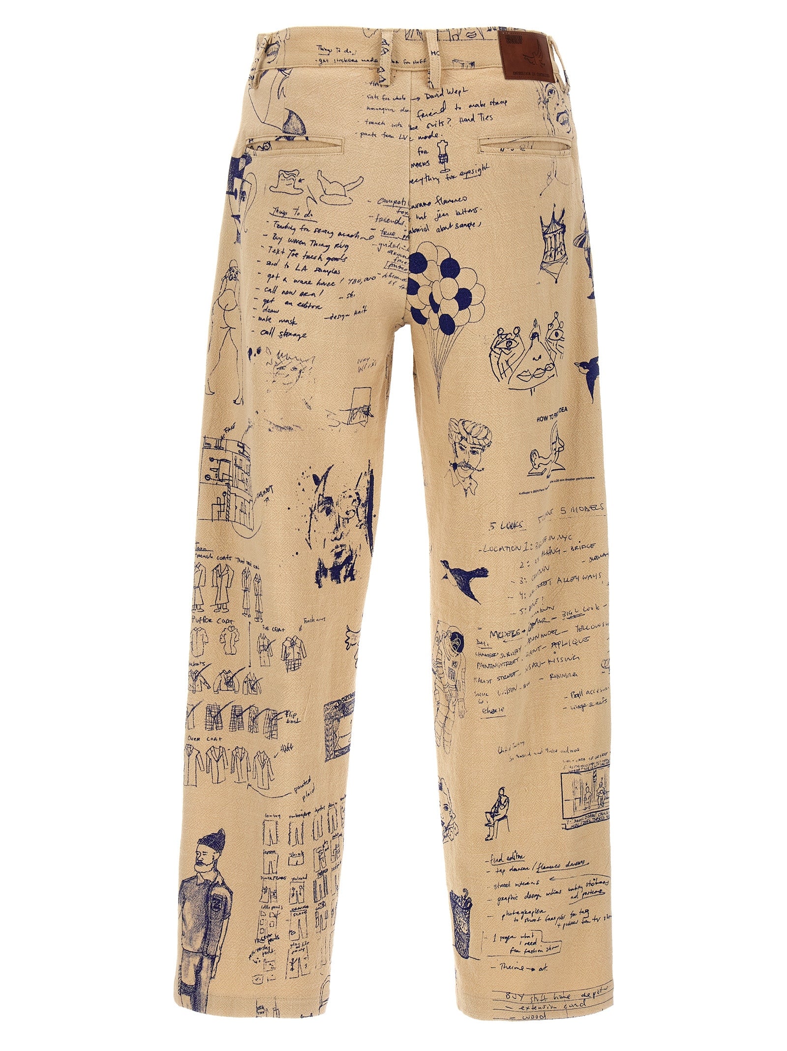 Kidsuper 'Doodles' Trousers