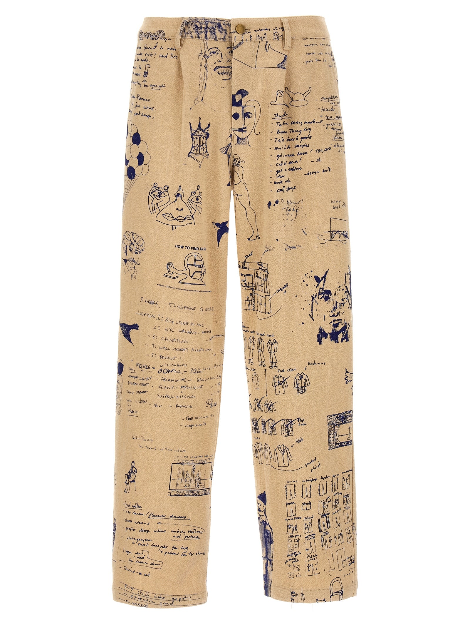 Kidsuper 'Doodles' Trousers