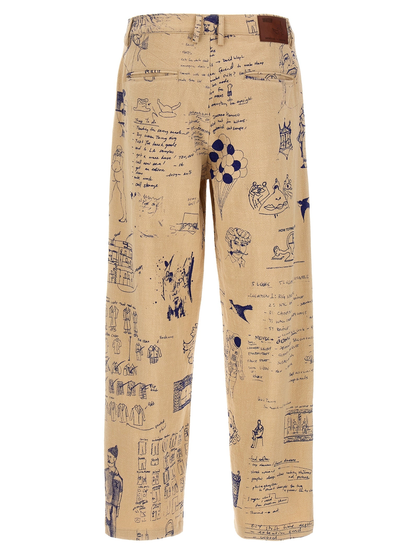 Kidsuper 'Doodles' Trousers