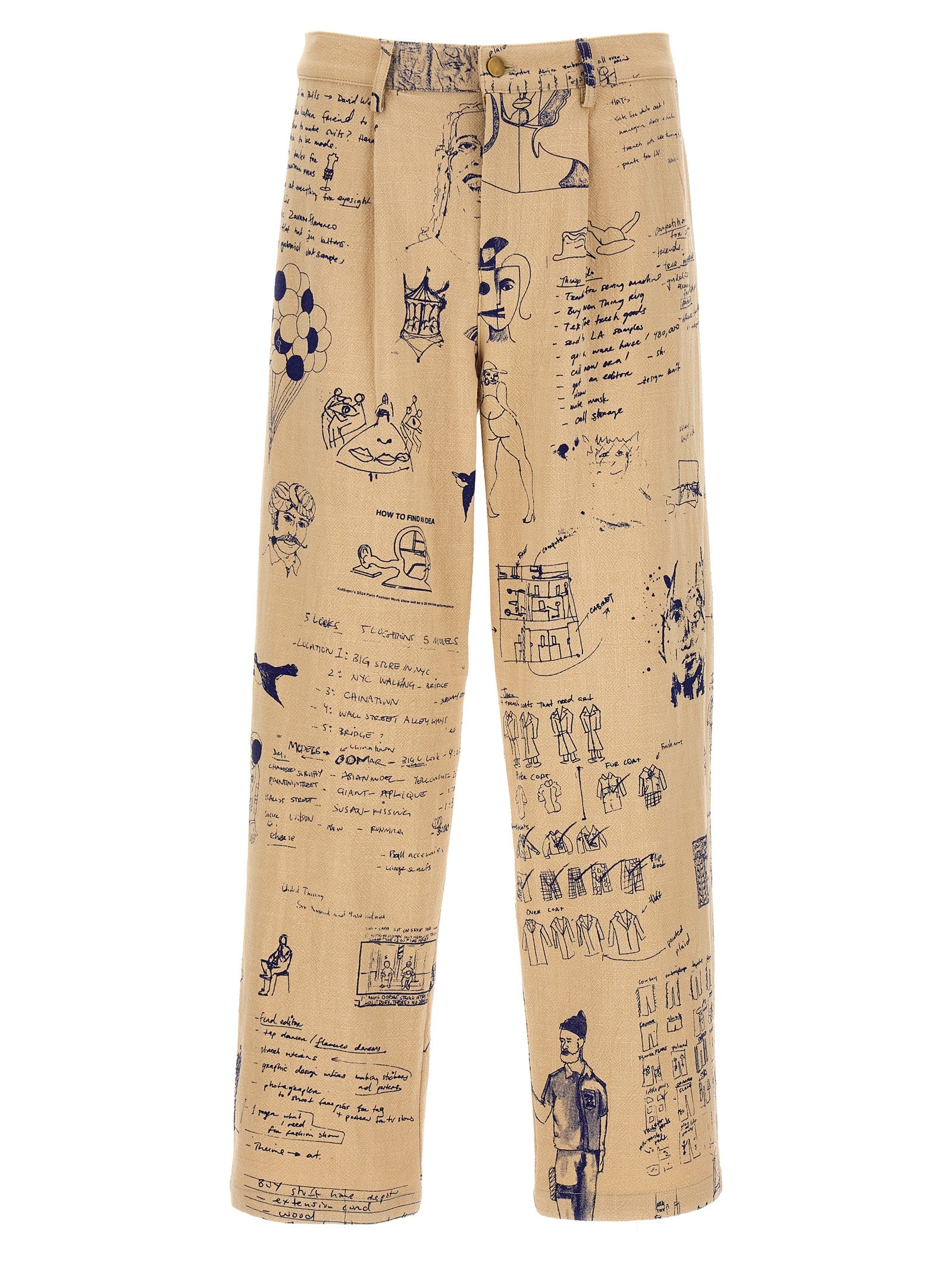 Kidsuper 'Doodles' Trousers