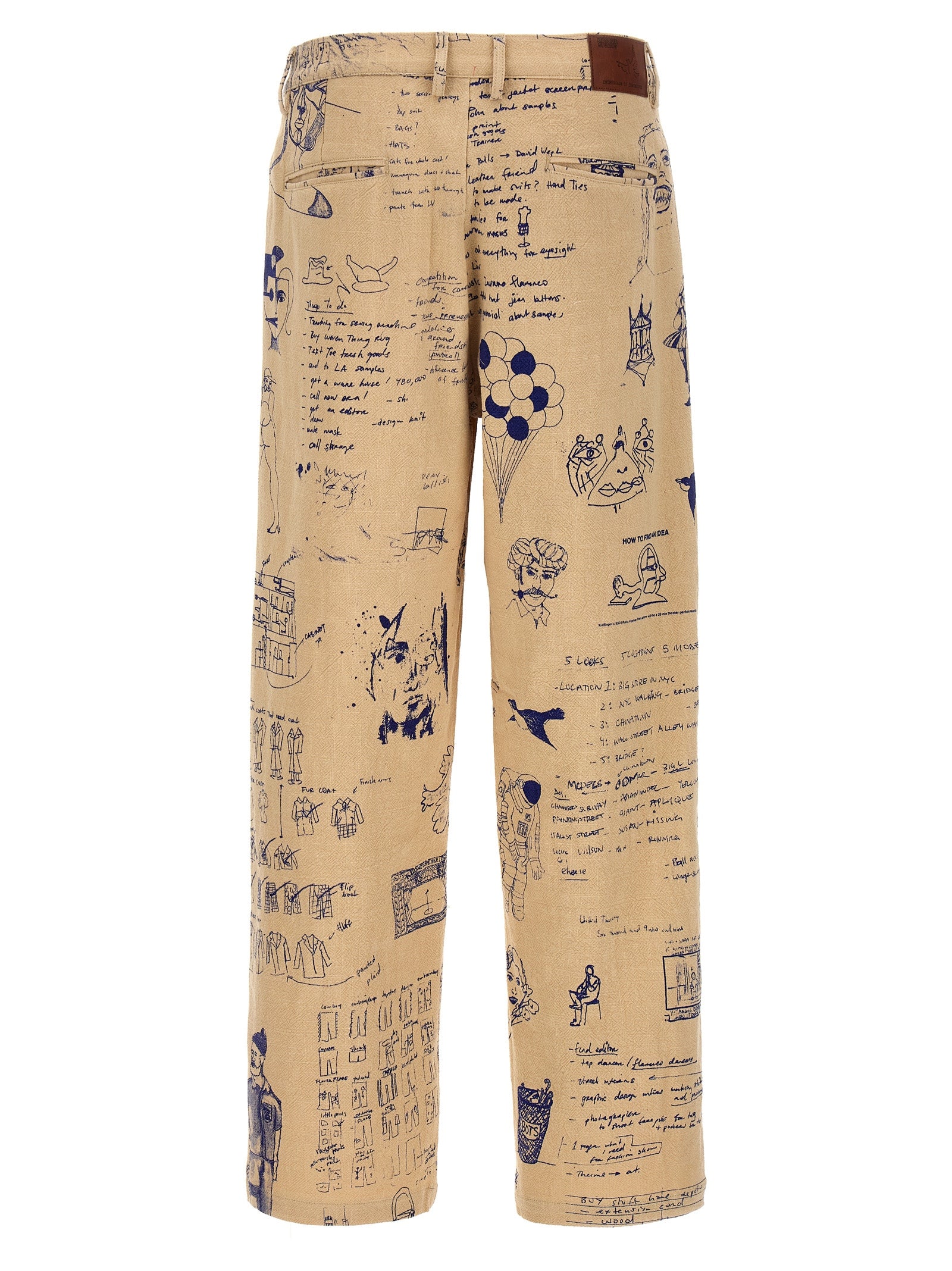 Kidsuper 'Doodles' Trousers