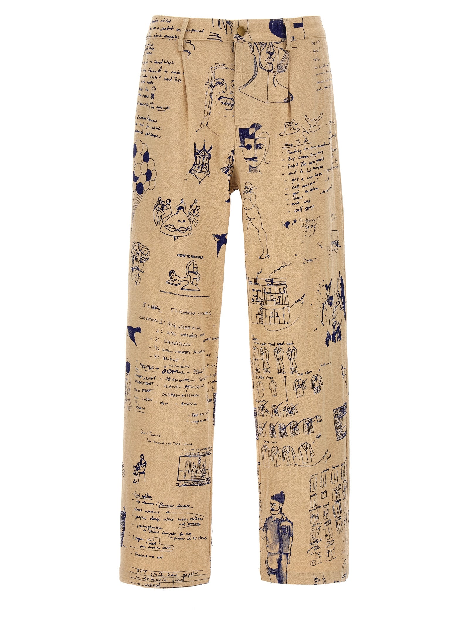 Kidsuper 'Doodles' Trousers