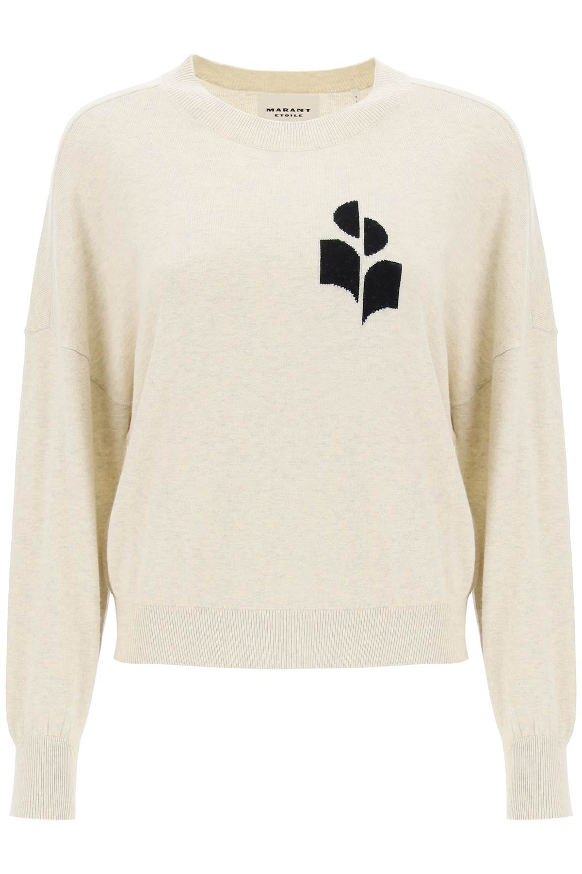 Isabel Marant Etoile Marisans Sweater With Logo Intarsia