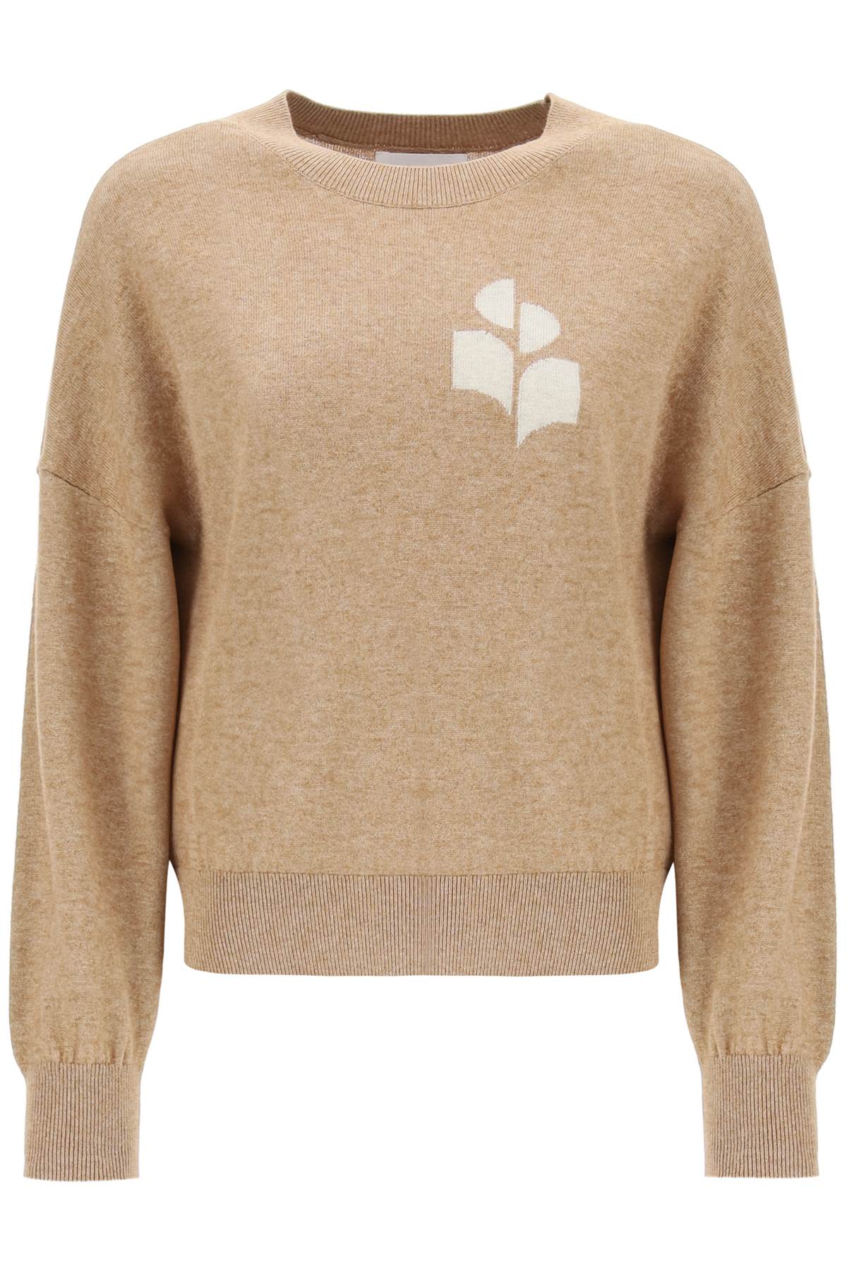 Isabel Marant Etoile Marisans Sweater With Logo Intarsia