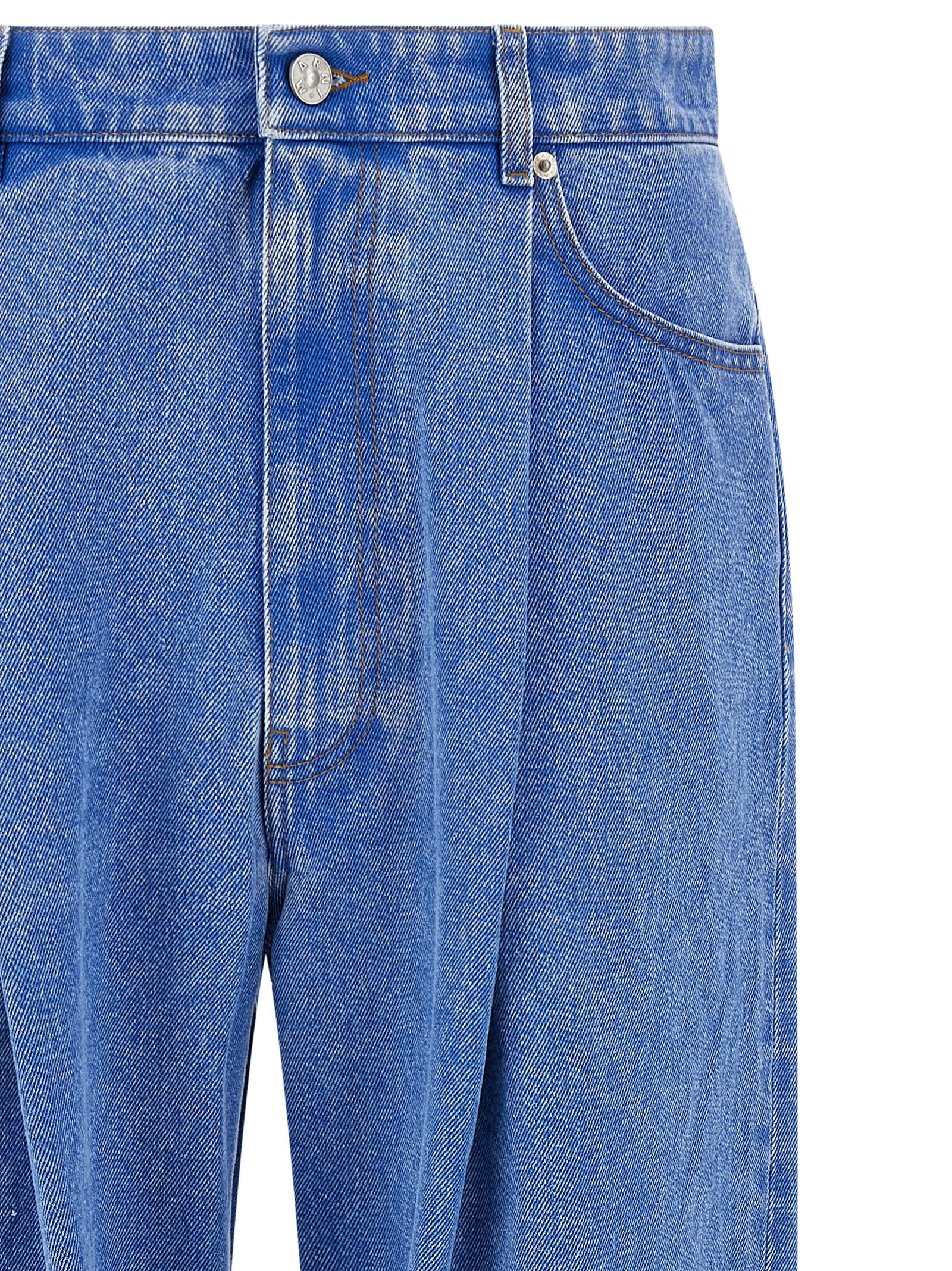 Marni Pleat Jeans