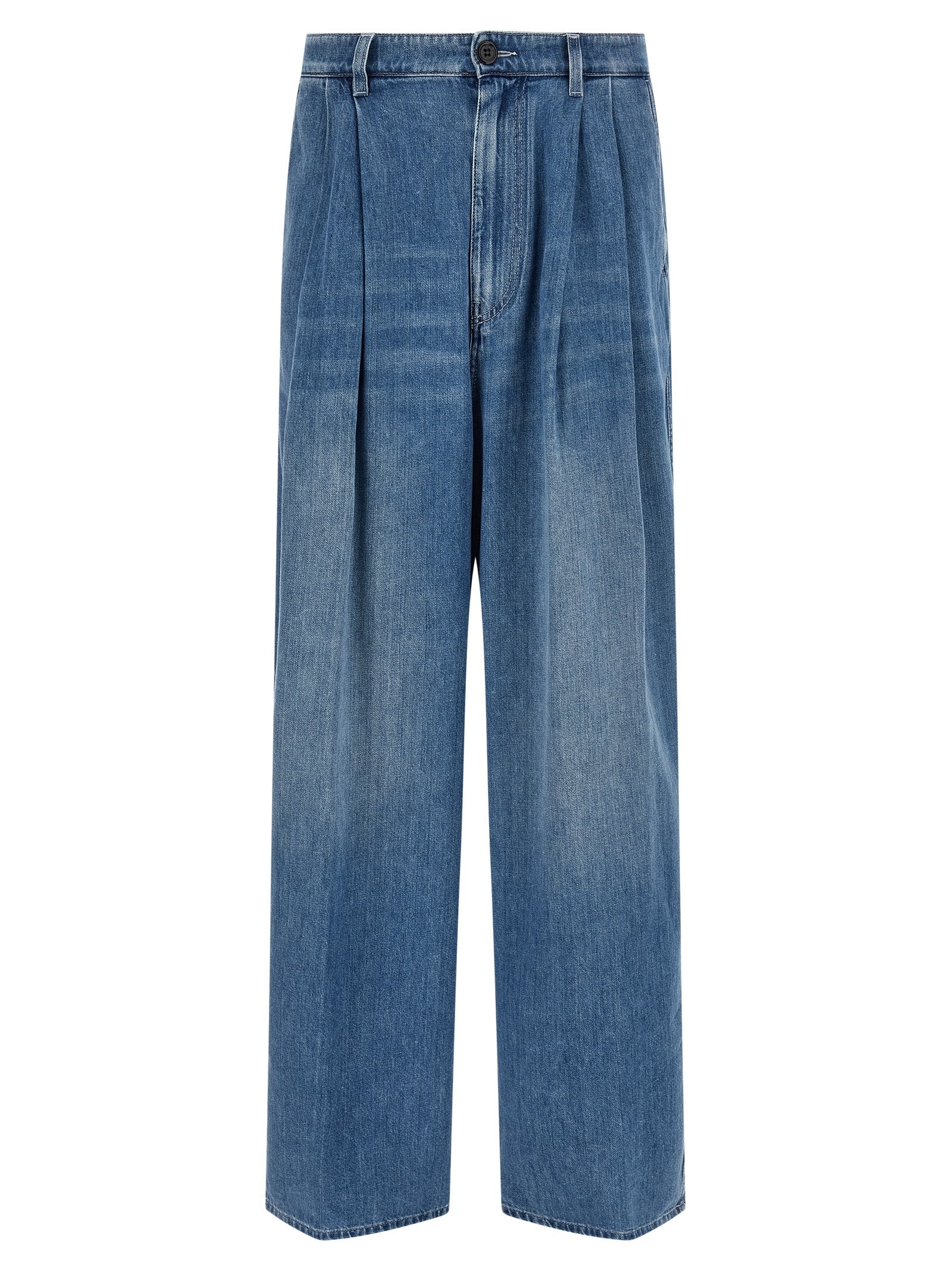 Marni Double Pleated Jeans