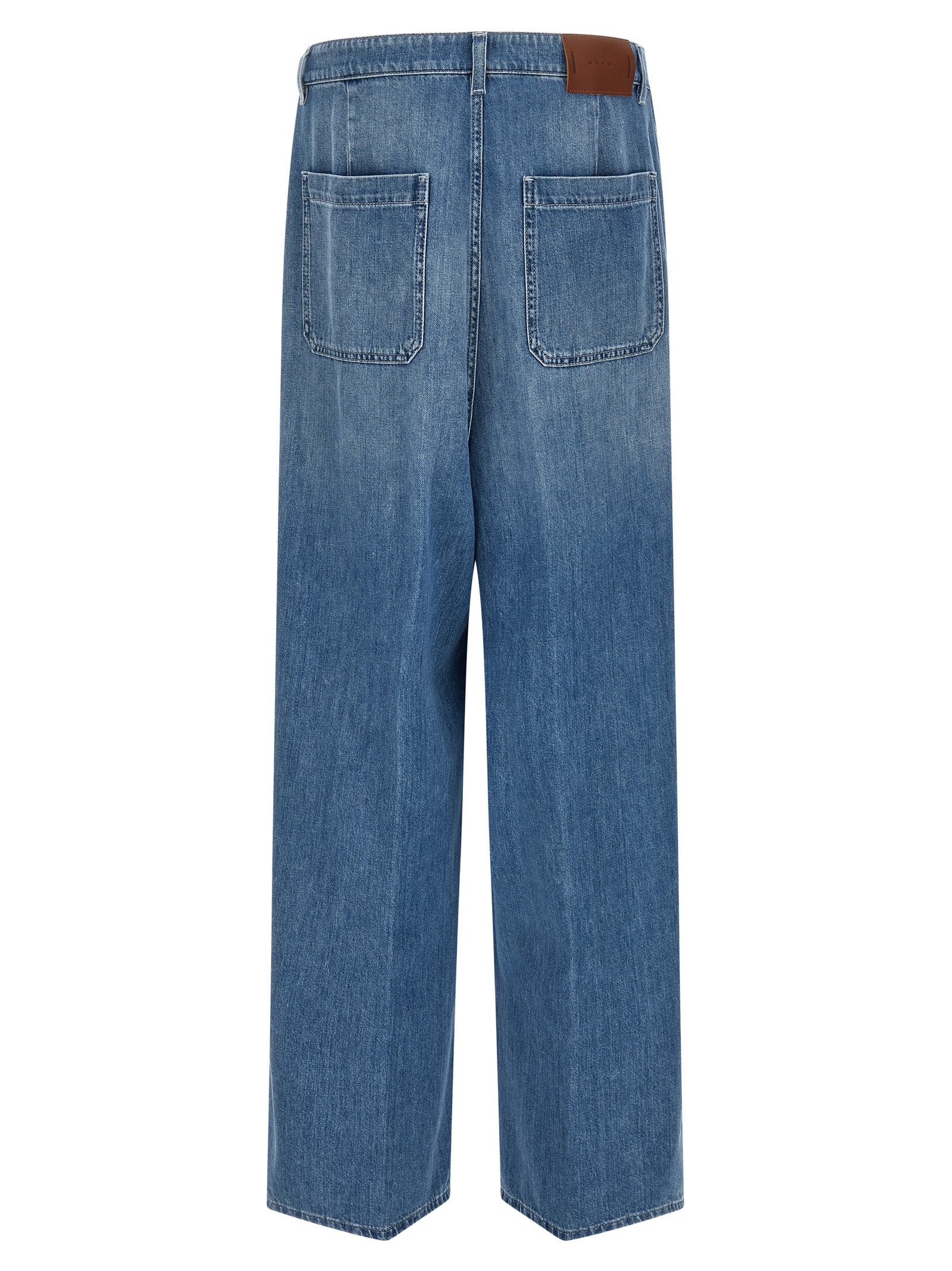 Marni Double Pleated Jeans