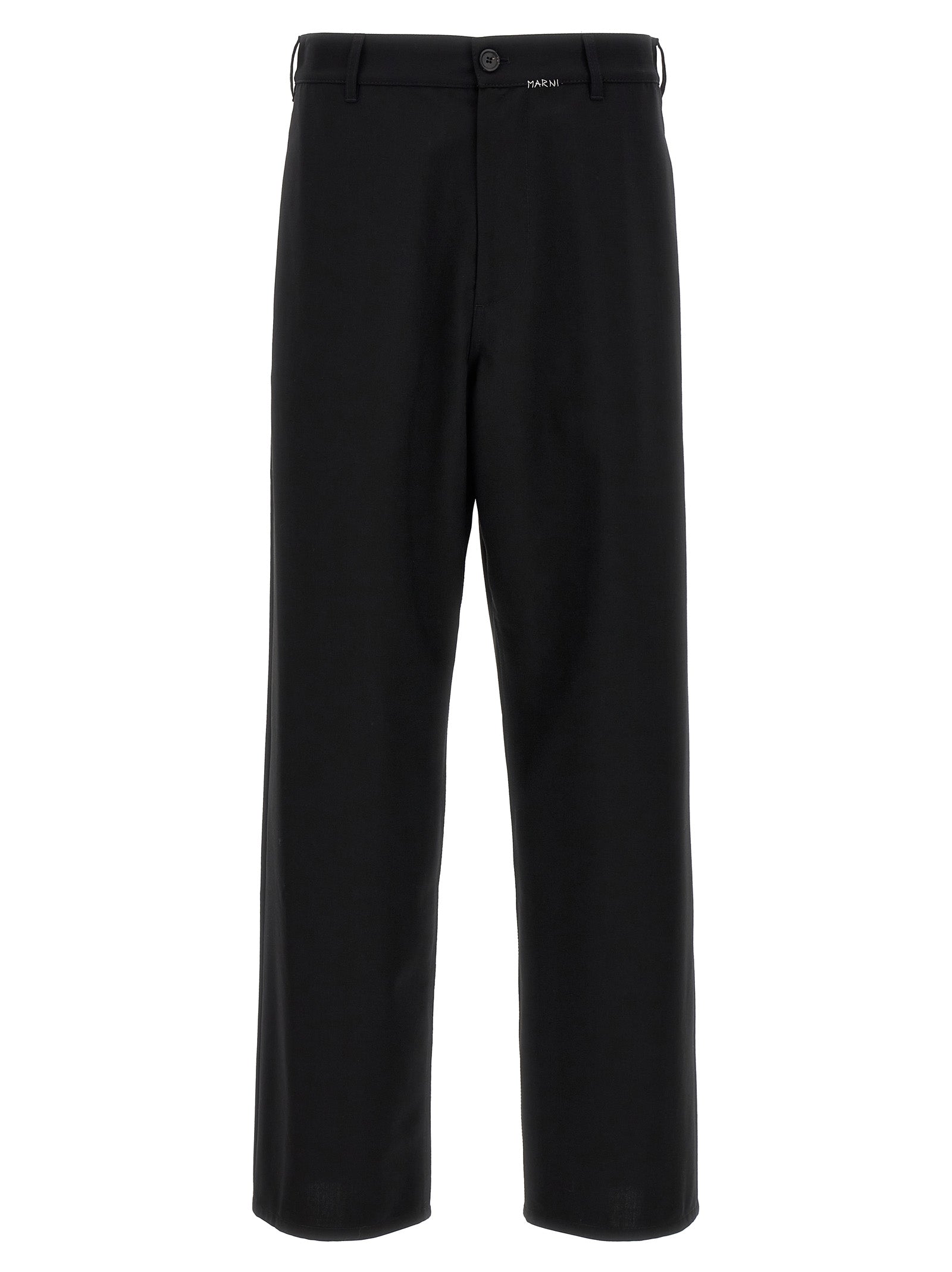 Marni Logo Embroidery Pants