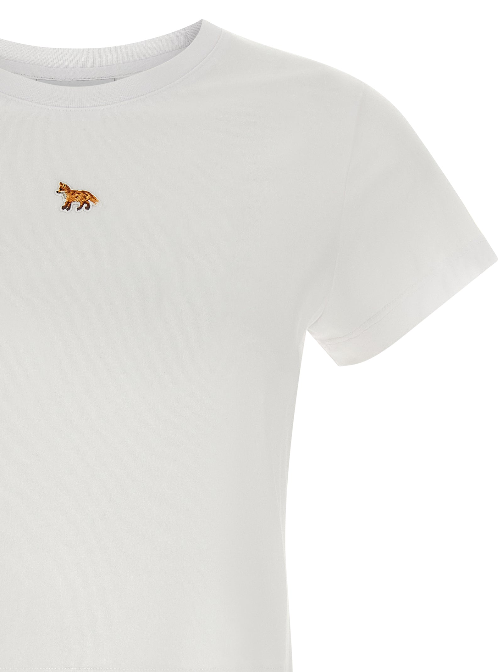 Maison Kitsune 'Baby Fox' Cropped T-Shirt