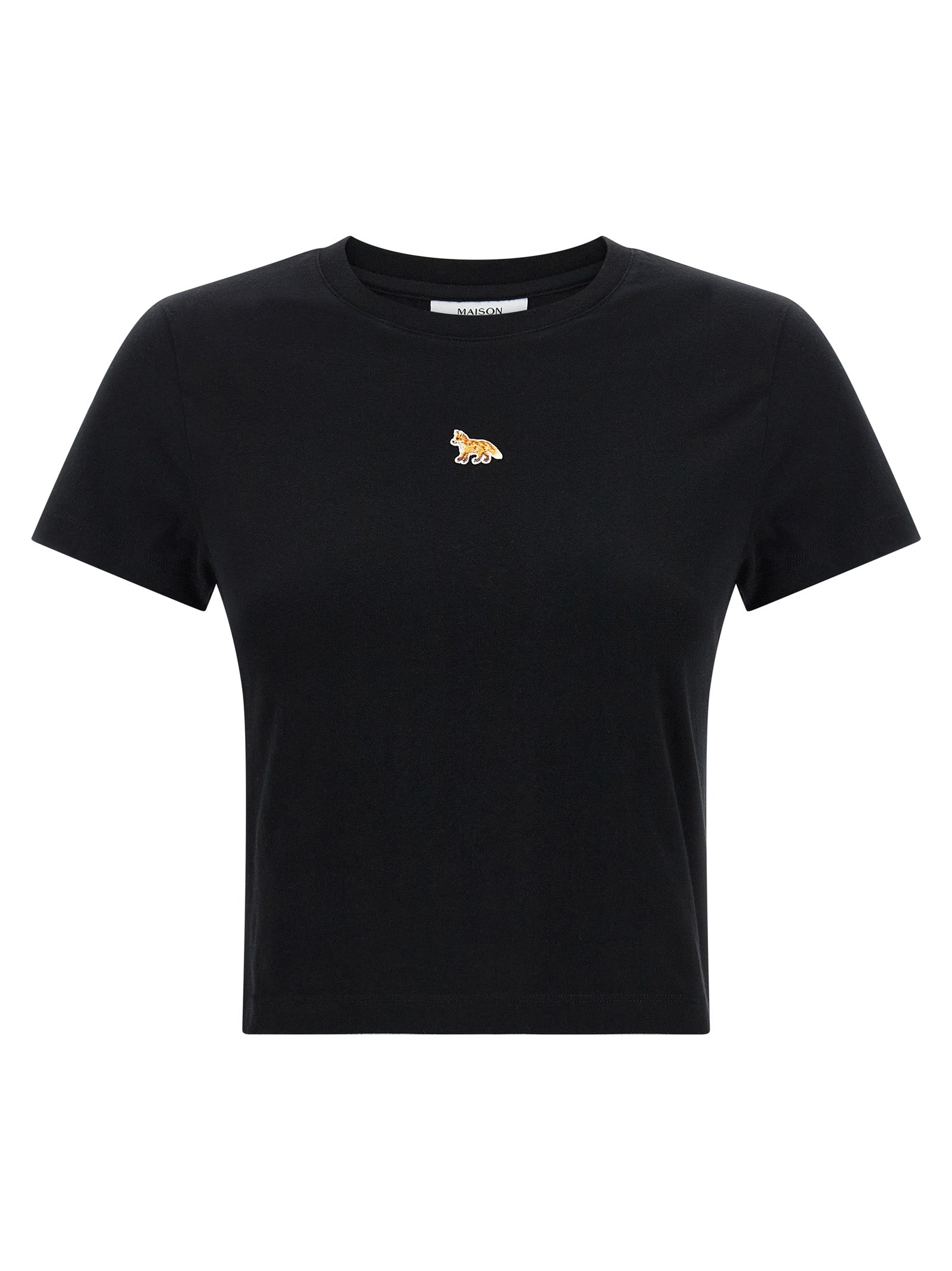 Maison Kitsune 'Baby Fox' Cropped T-Shirt