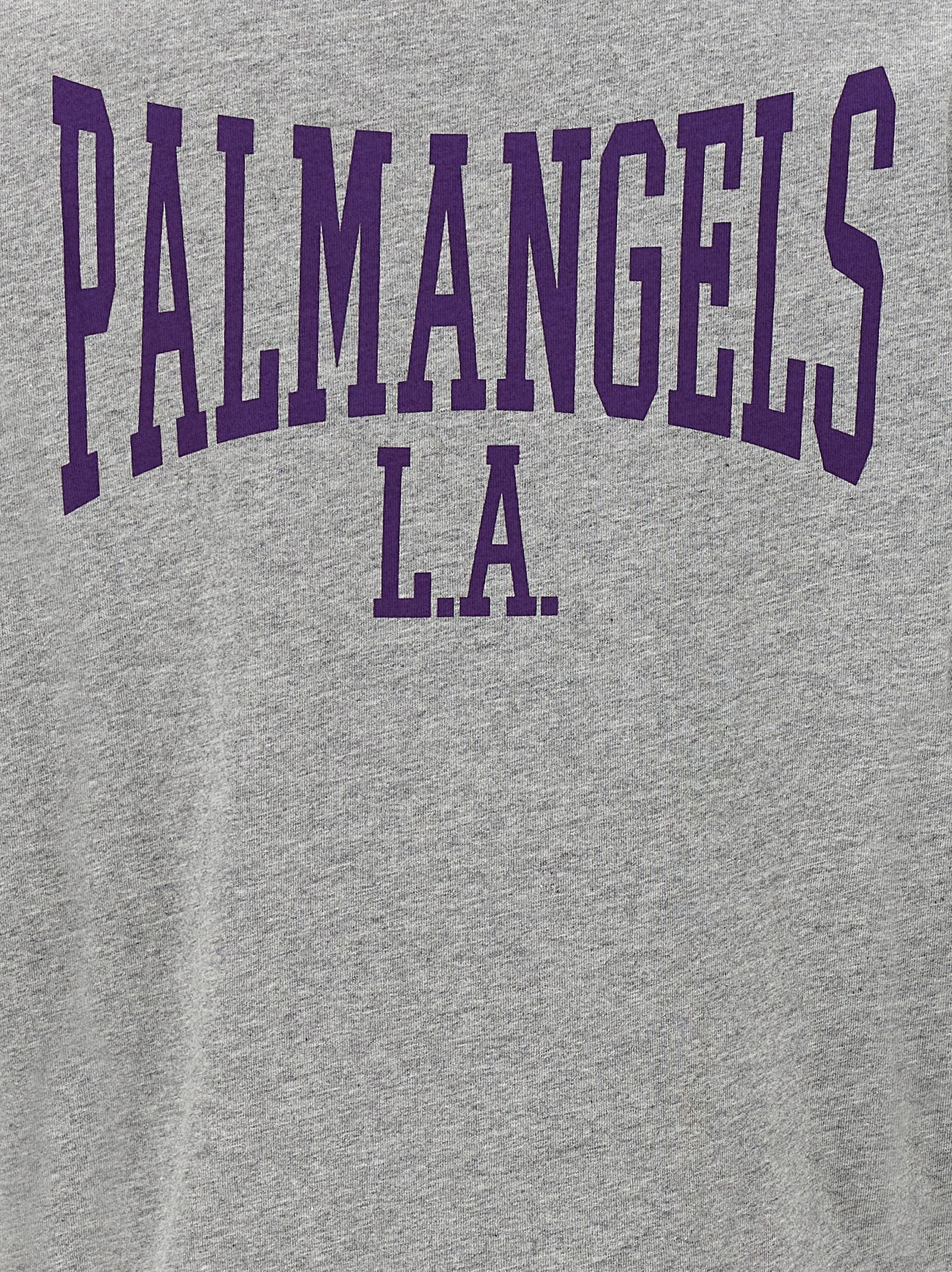 Palm Angels 'College' Cropped T-Shirt