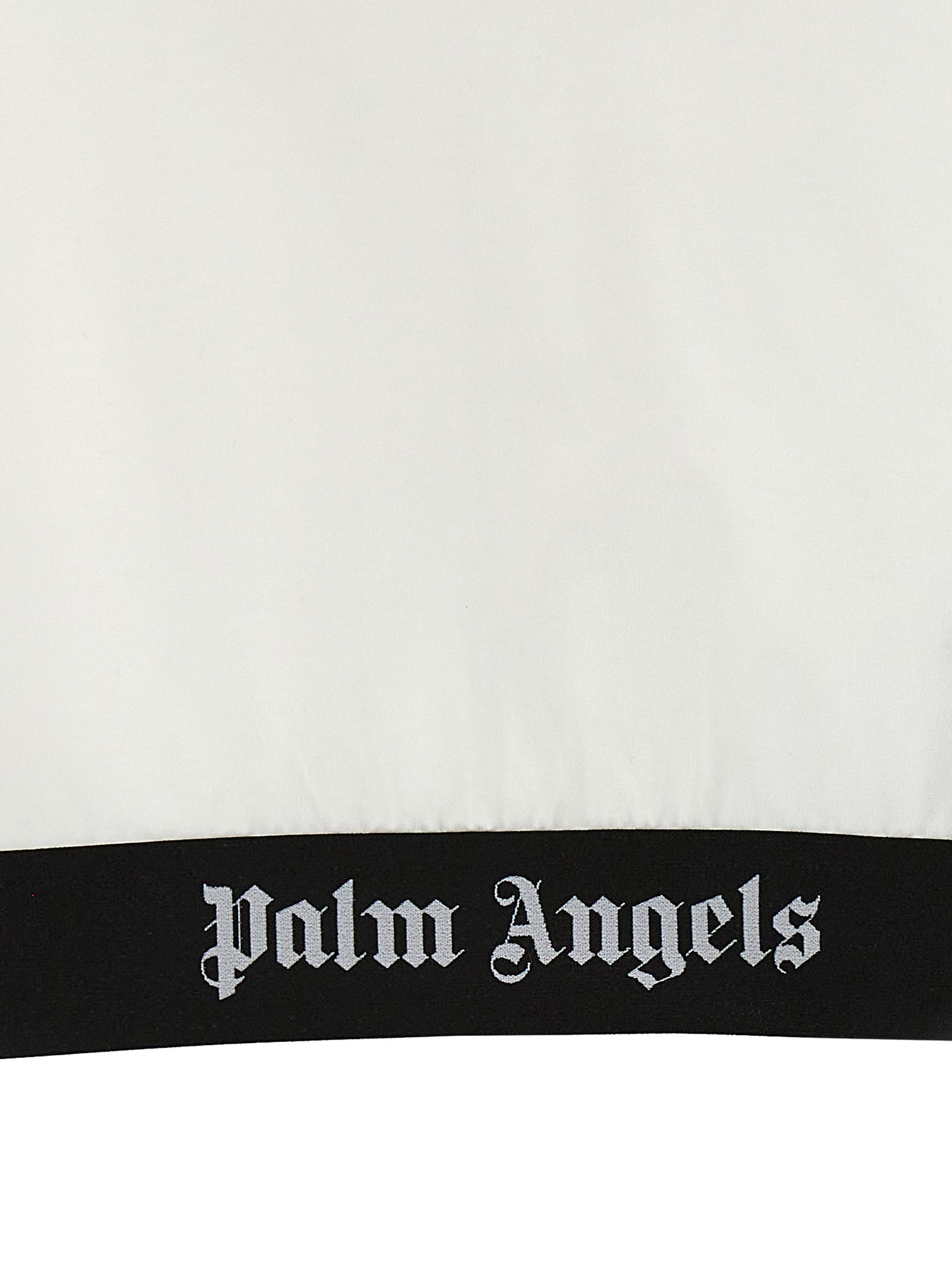 Palm Angels 'Classic Logo Tape' Cropped T-Shirt