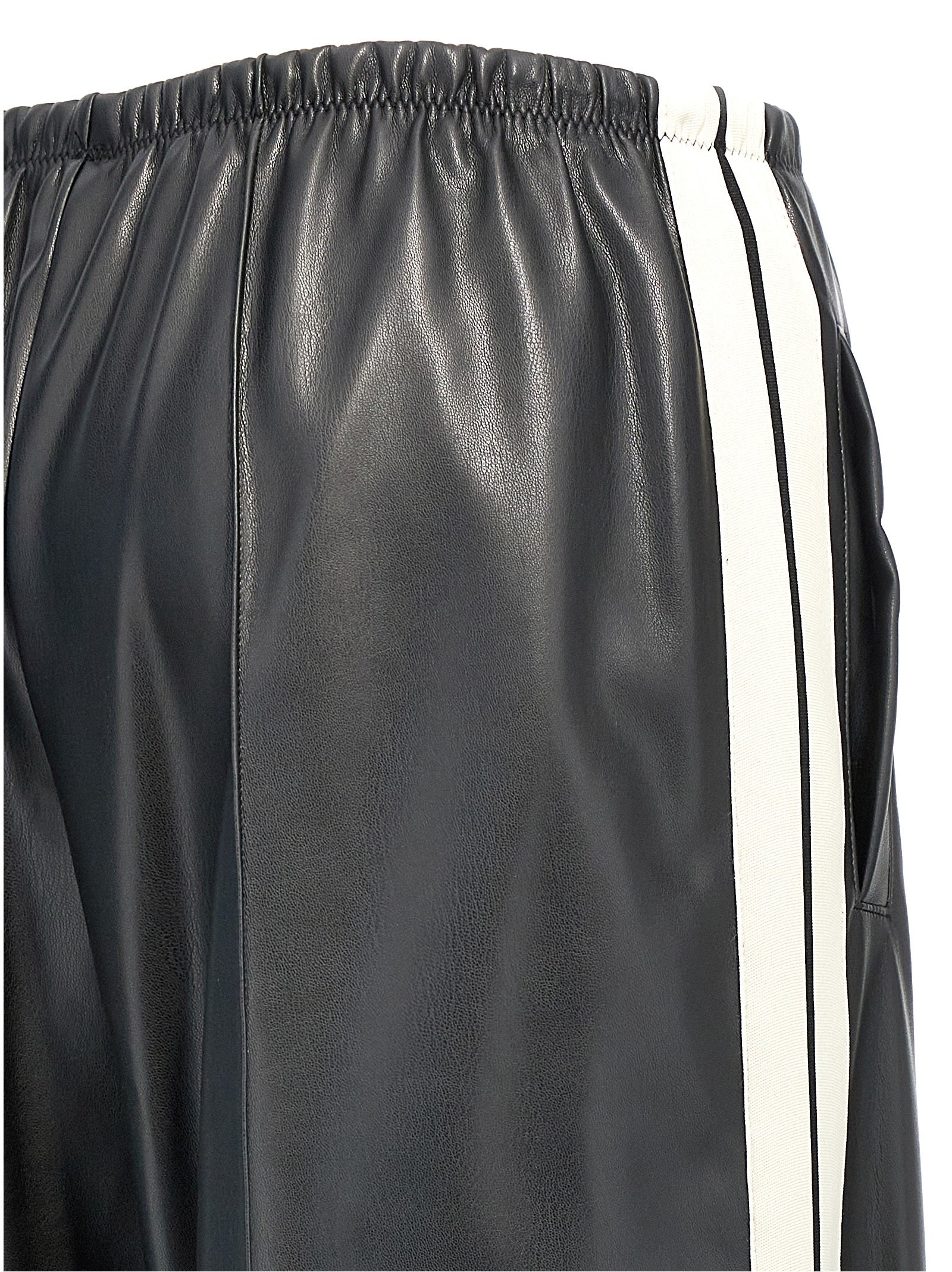 Palm Angels 'Leather Effect Track Loose' Pants