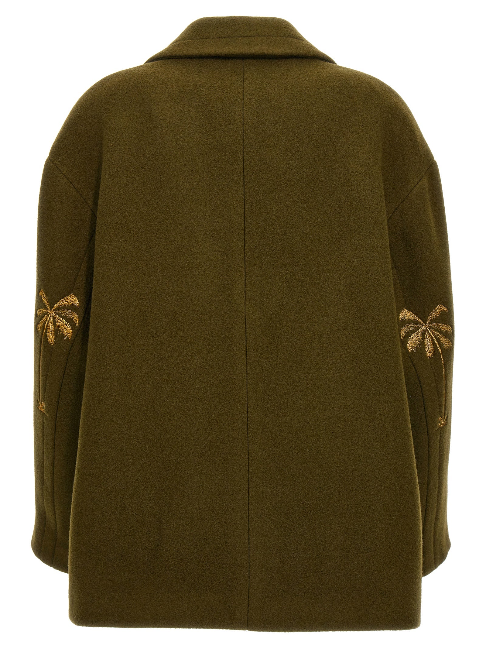 Palm Angels Palm Embroidery Coat