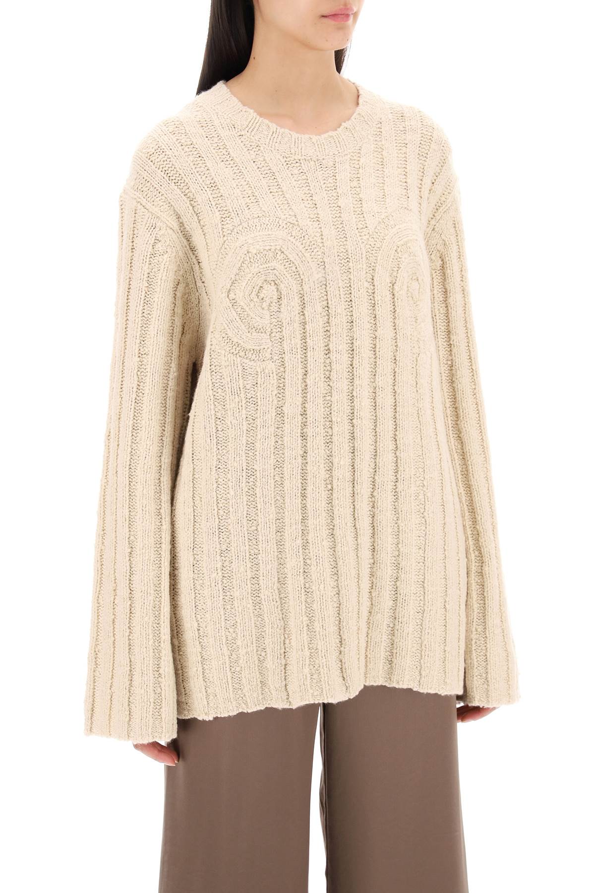 By Malene Birger Cirra Ribbed Knit Pul