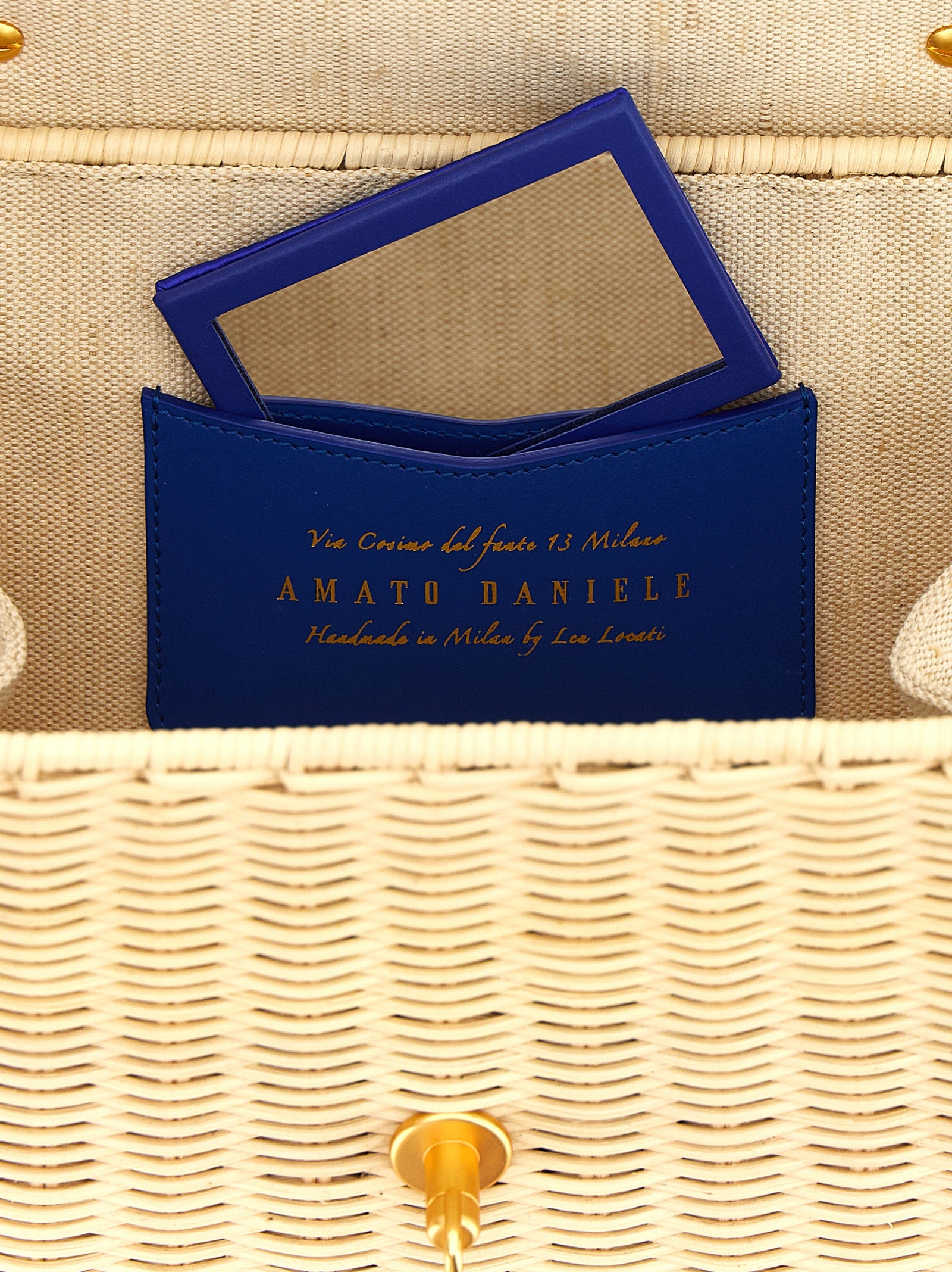 Daniele Amato 'Queen Rattan' Handbag
