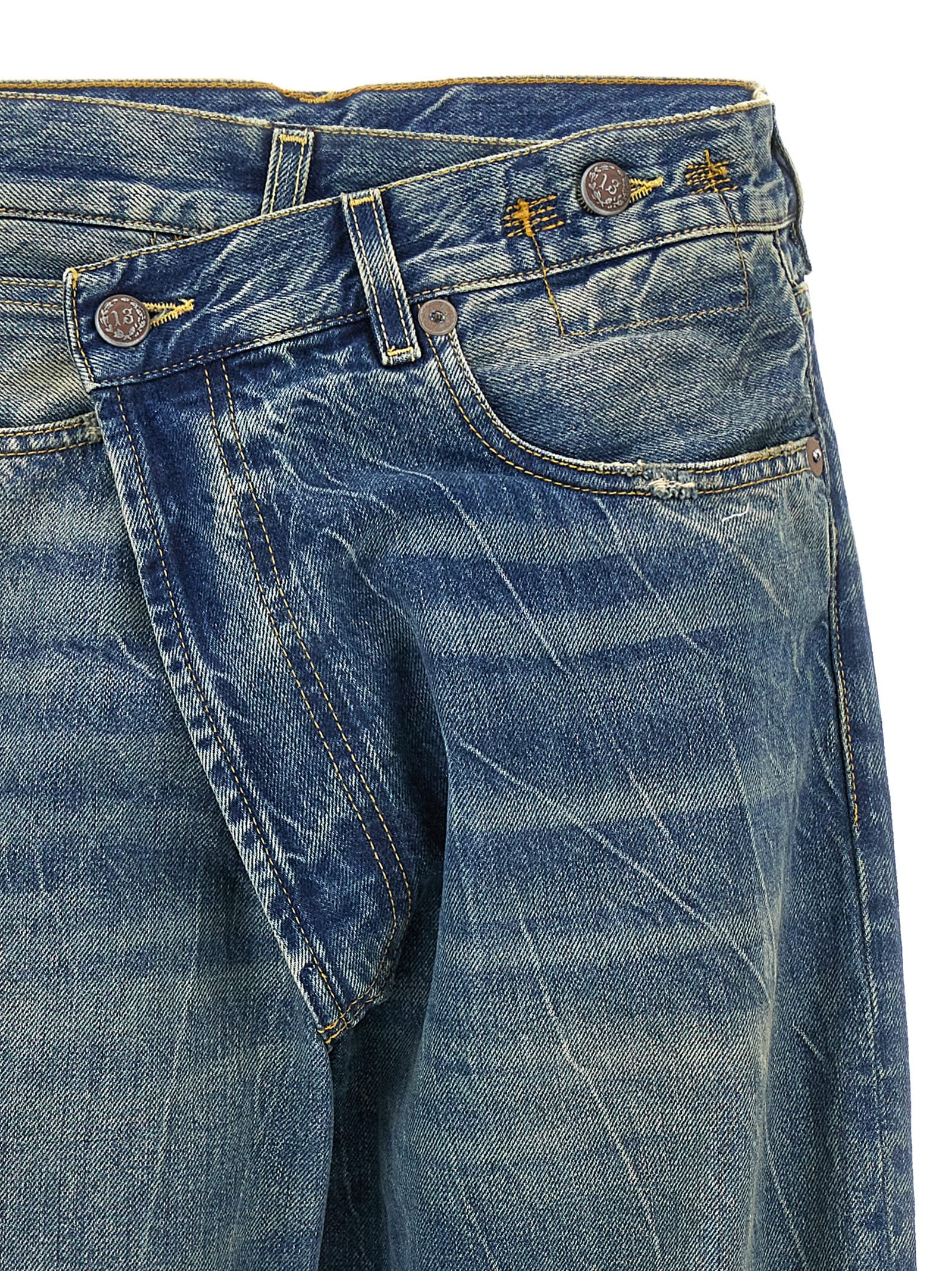 R13 'Cross Over' Jeans