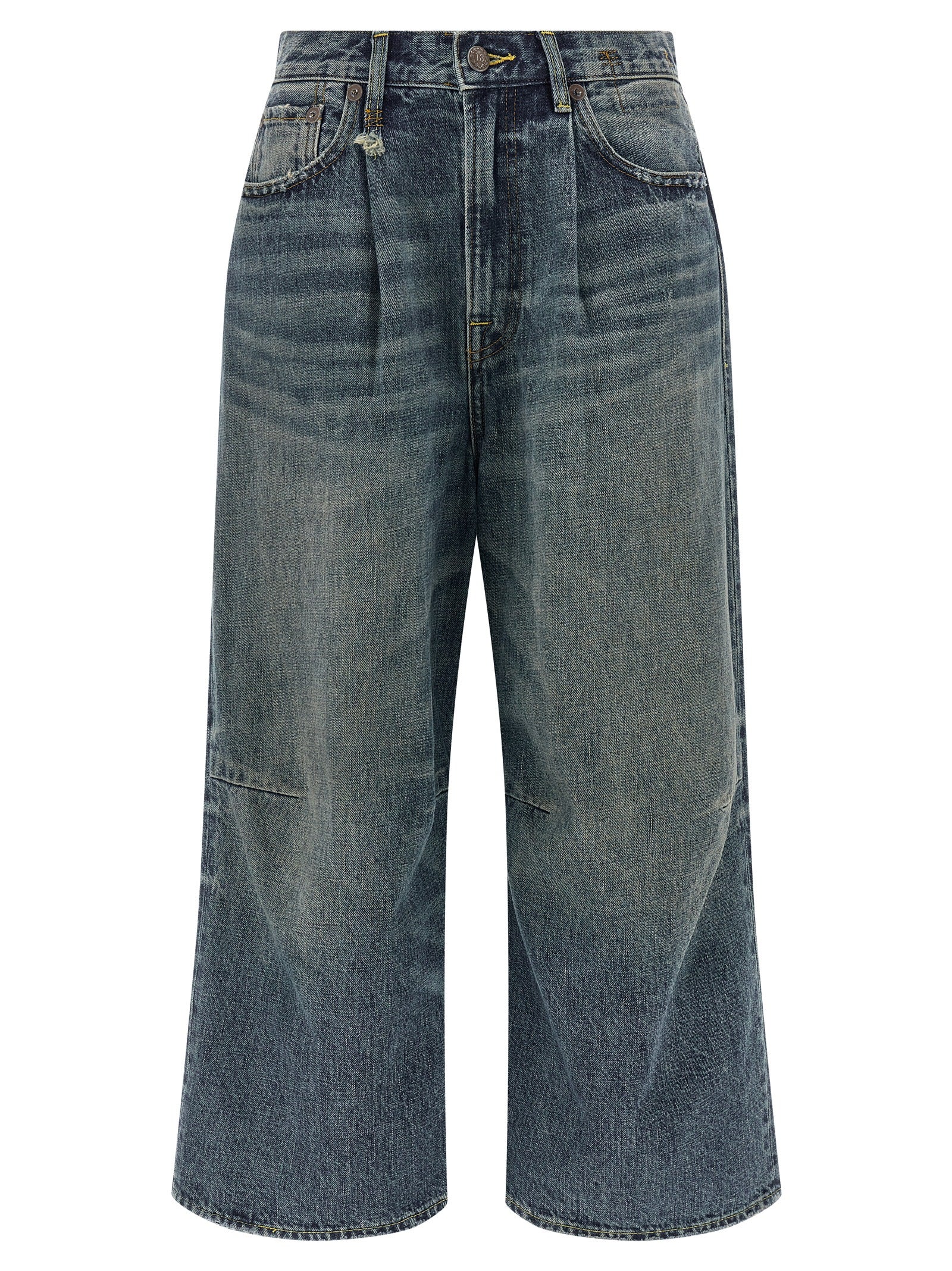 R13 Cropped Jeans
