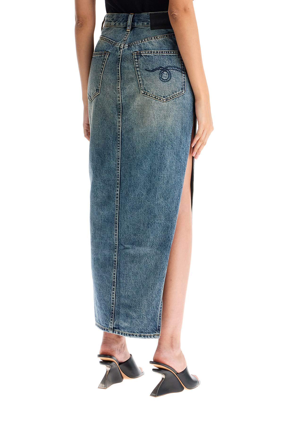 R13 Shire  Denim Devonshire Sk