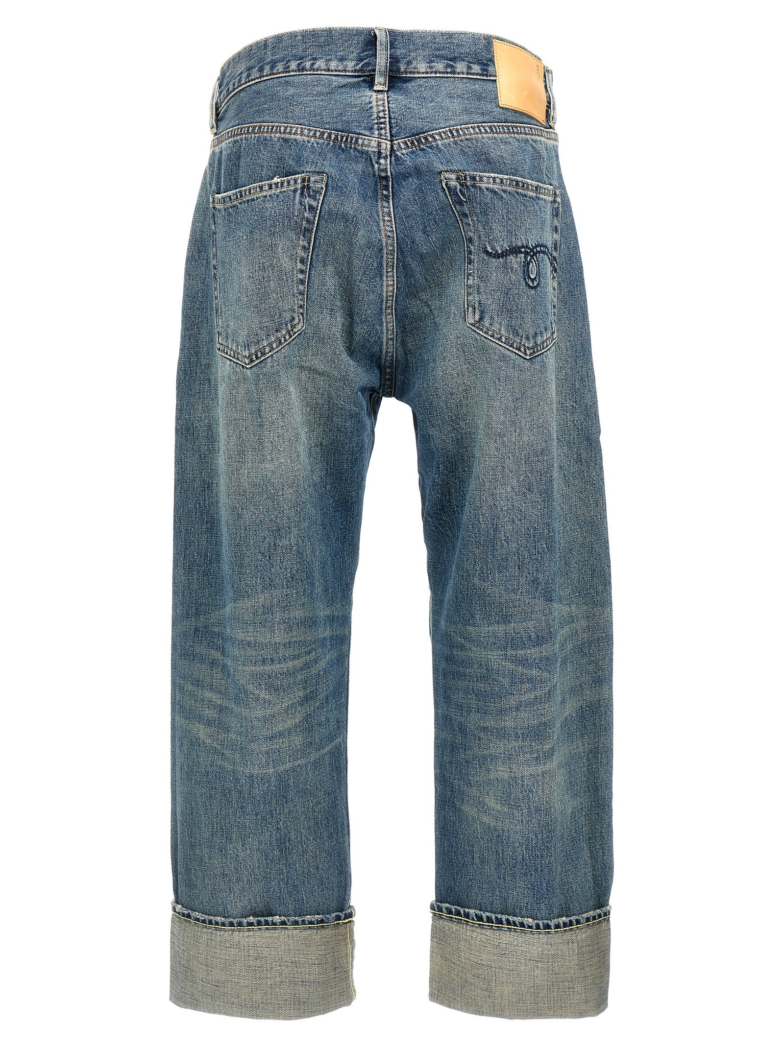 R13 'Cuffed X Bf' Jeans