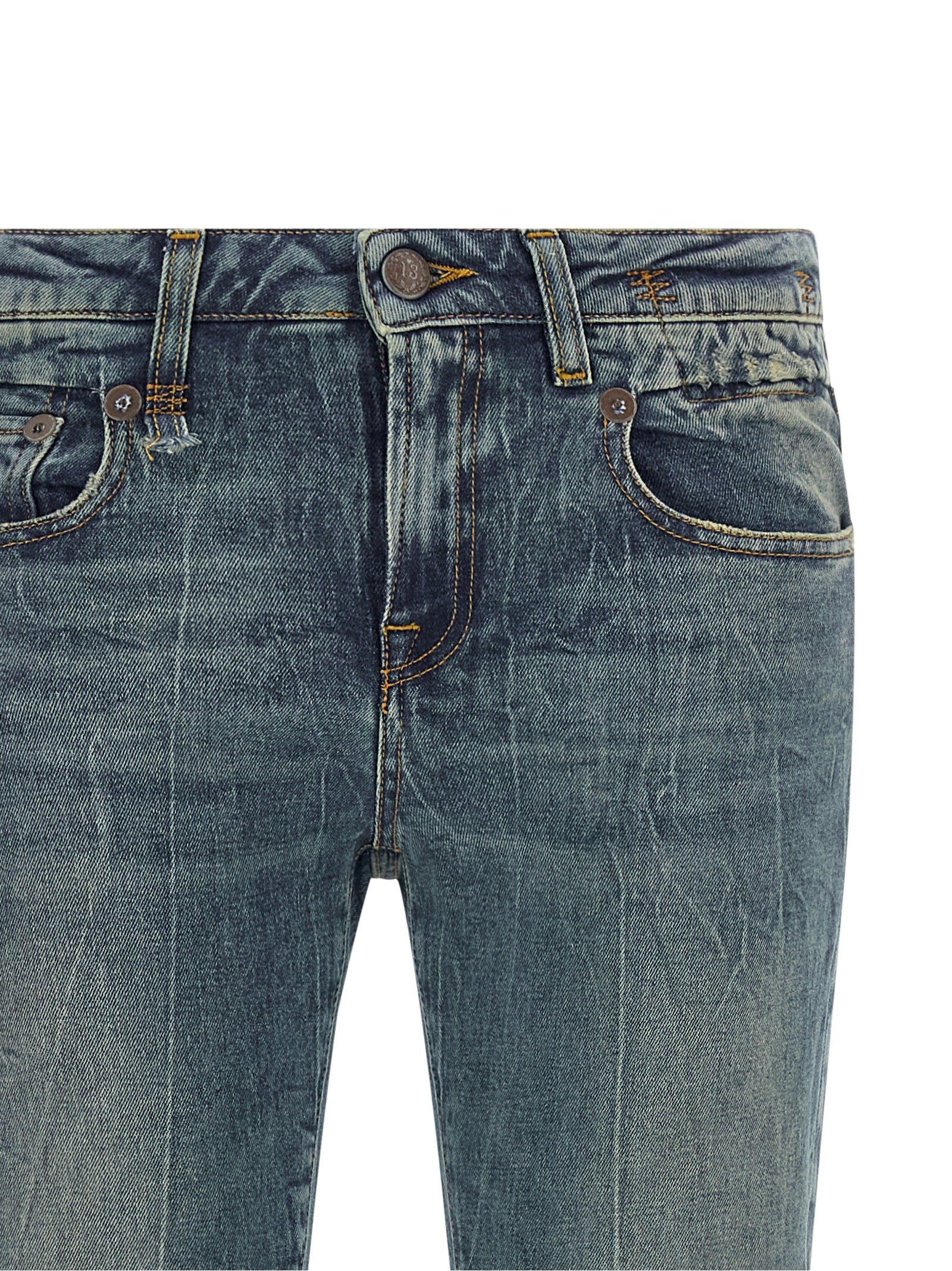 R13 'Overflow Boy Flare' Jeans