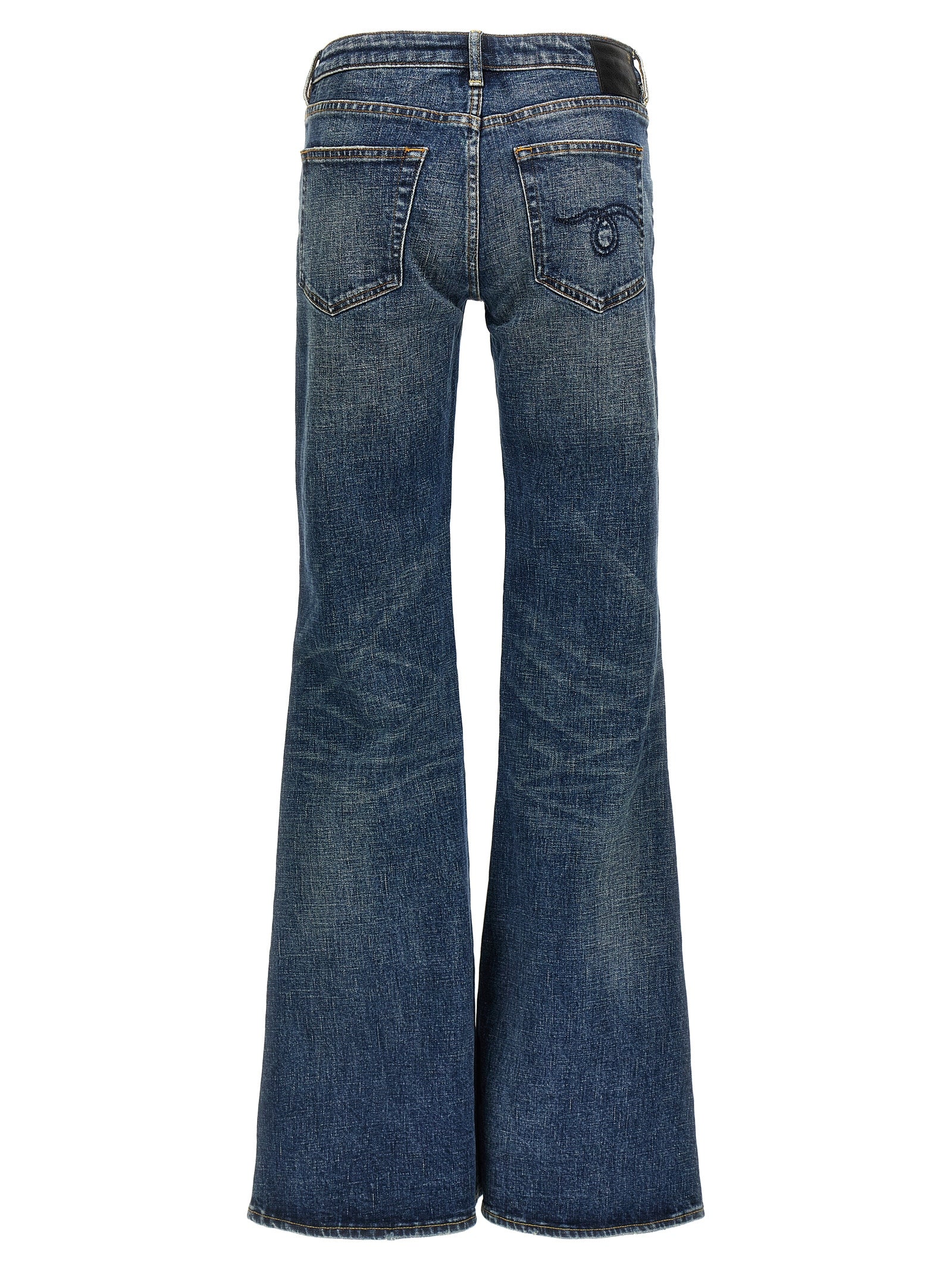 R13 'Overflow Boy Flare' Jeans