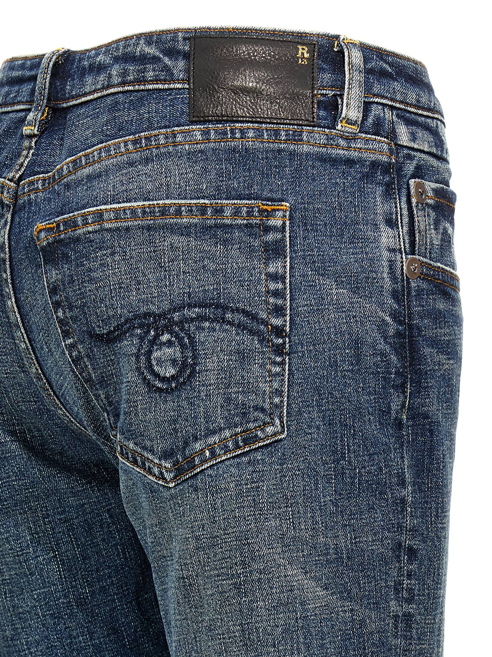 R13 'Overflow Boy Flare' Jeans