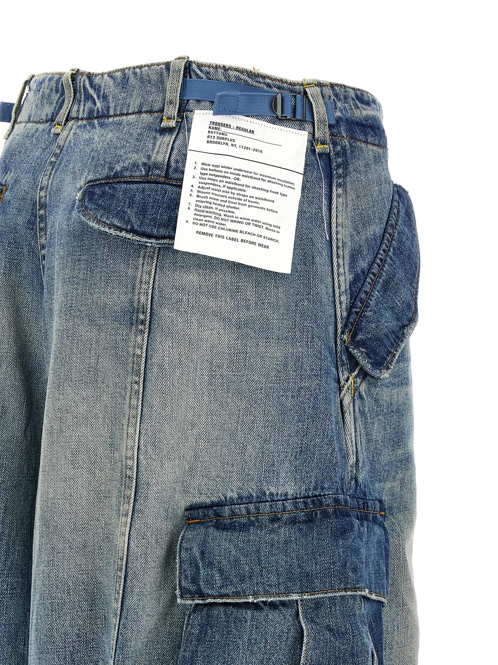R13 'Siouxsie Field Cargo' Jeans