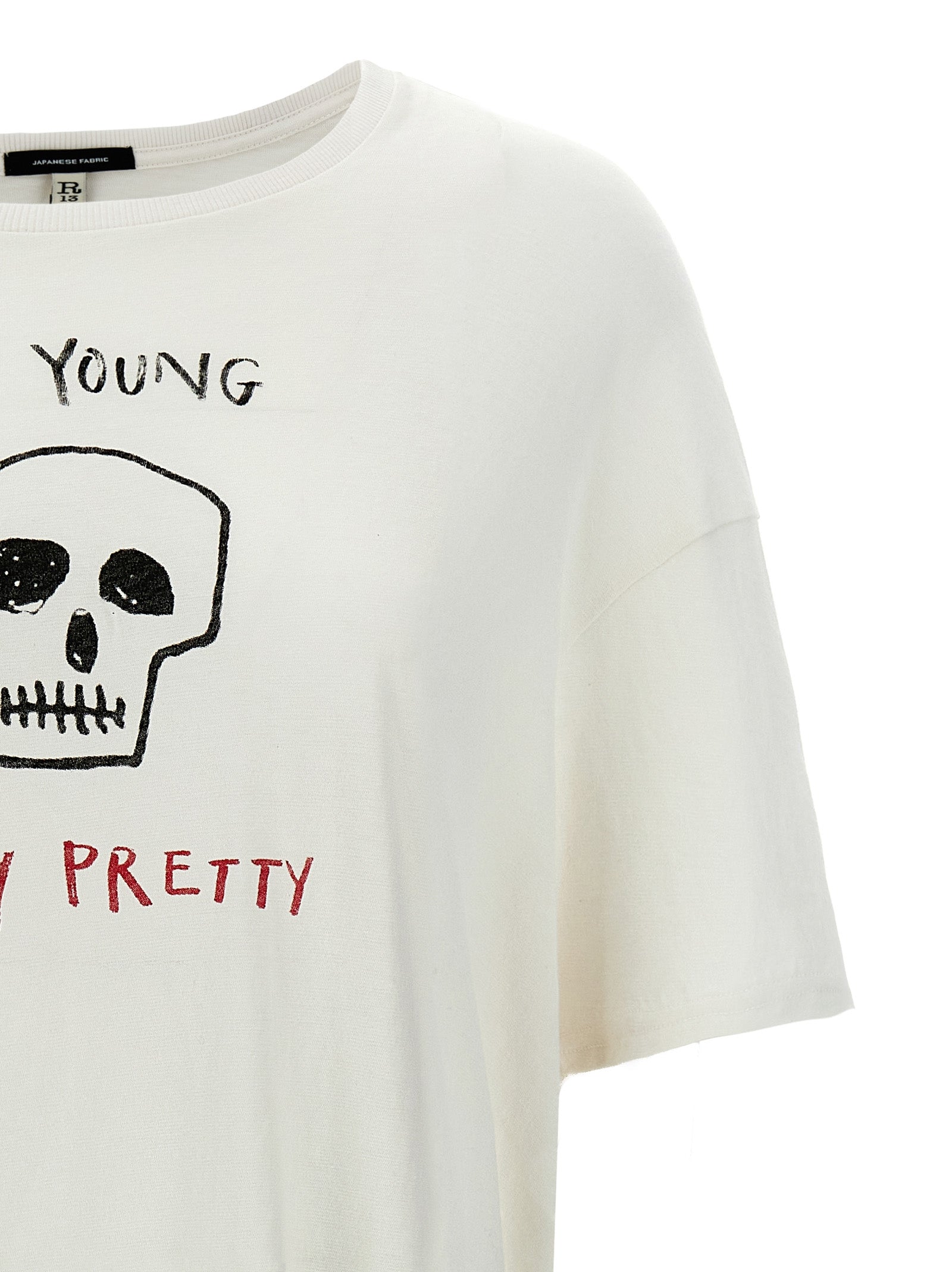 R13 'Die Young Stay Pretty' T-Shirt