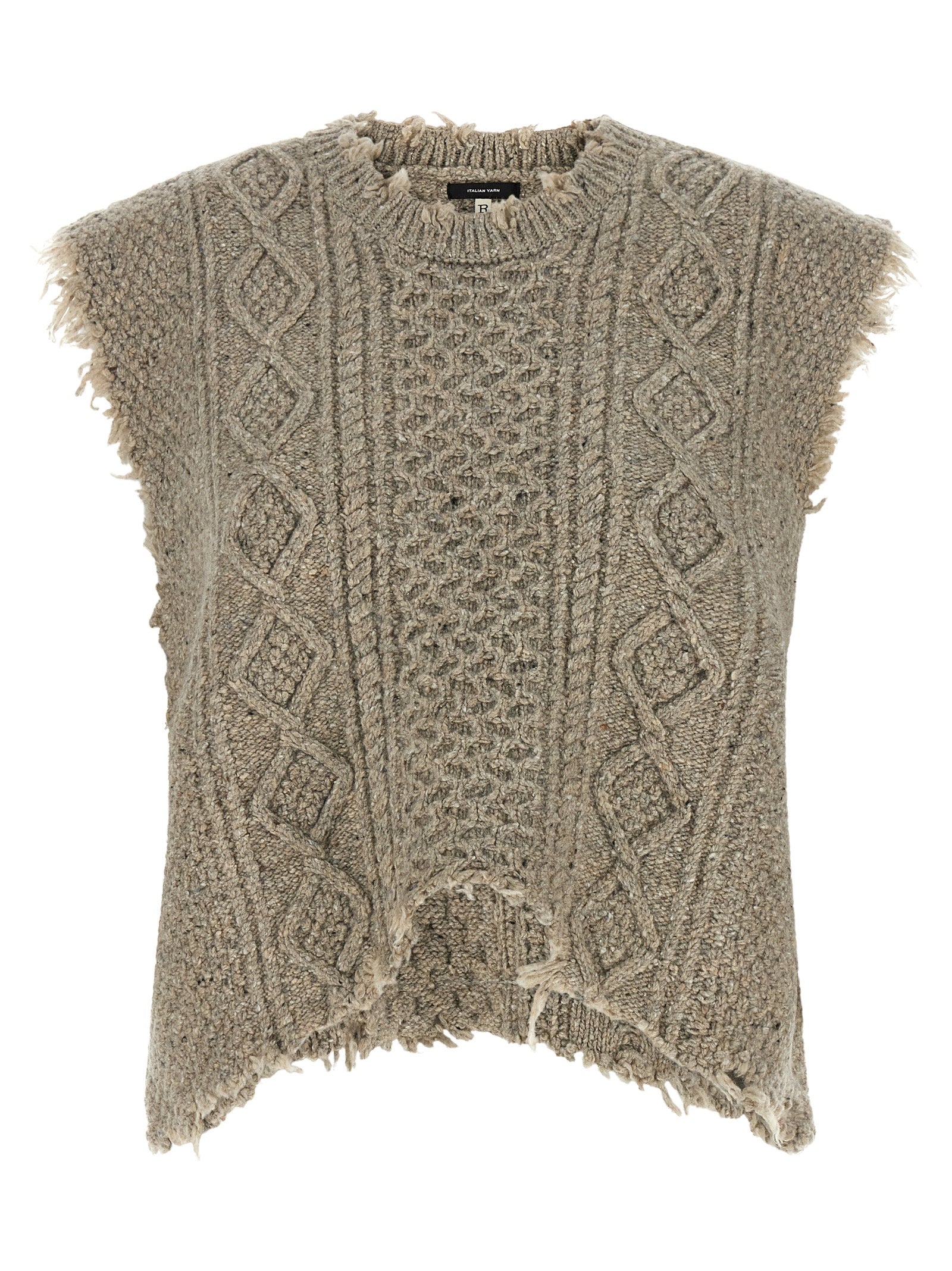 R13 'Boyfriend Cable' Vest