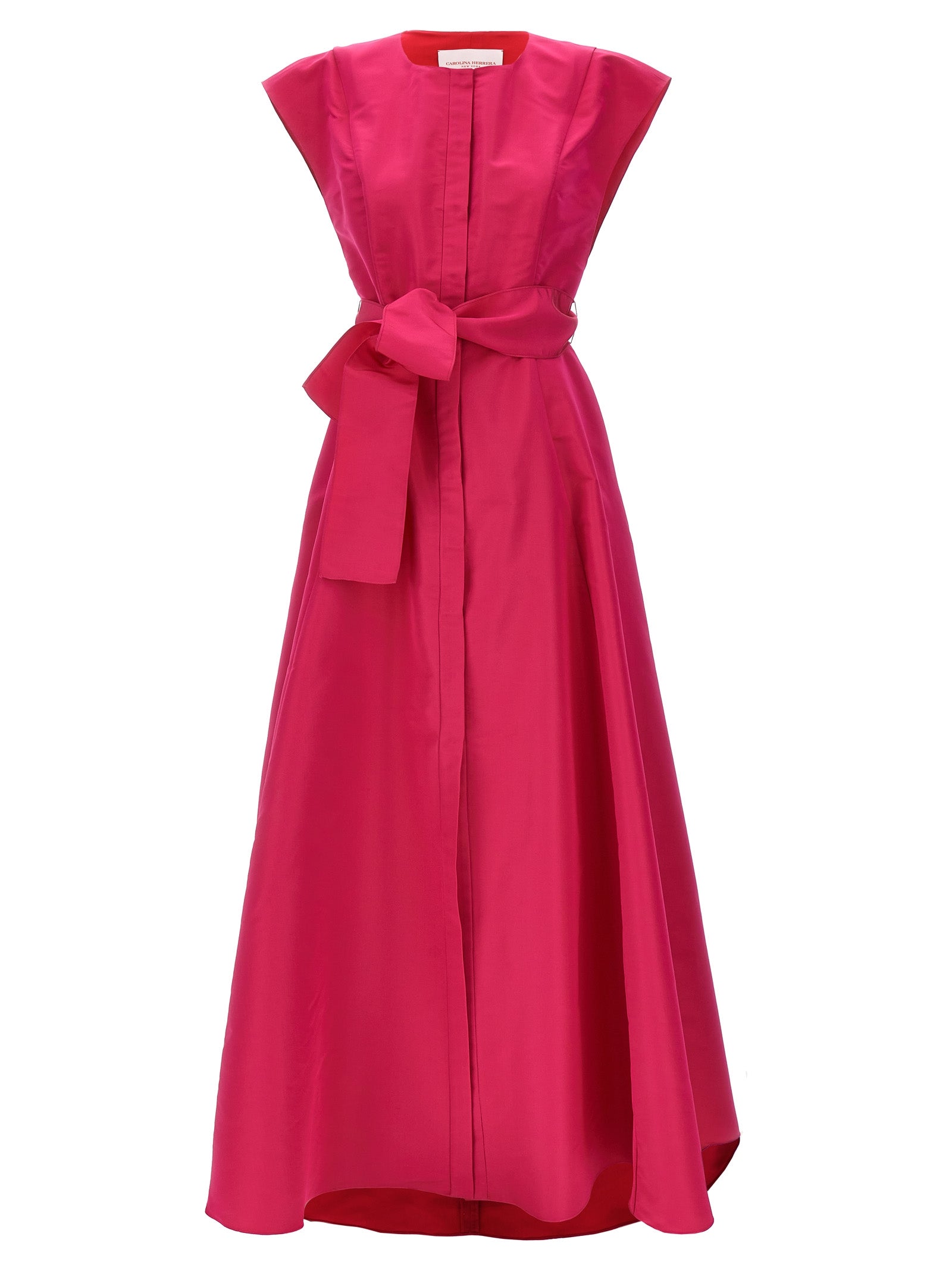 Carolina Herrera Long Bow Dress